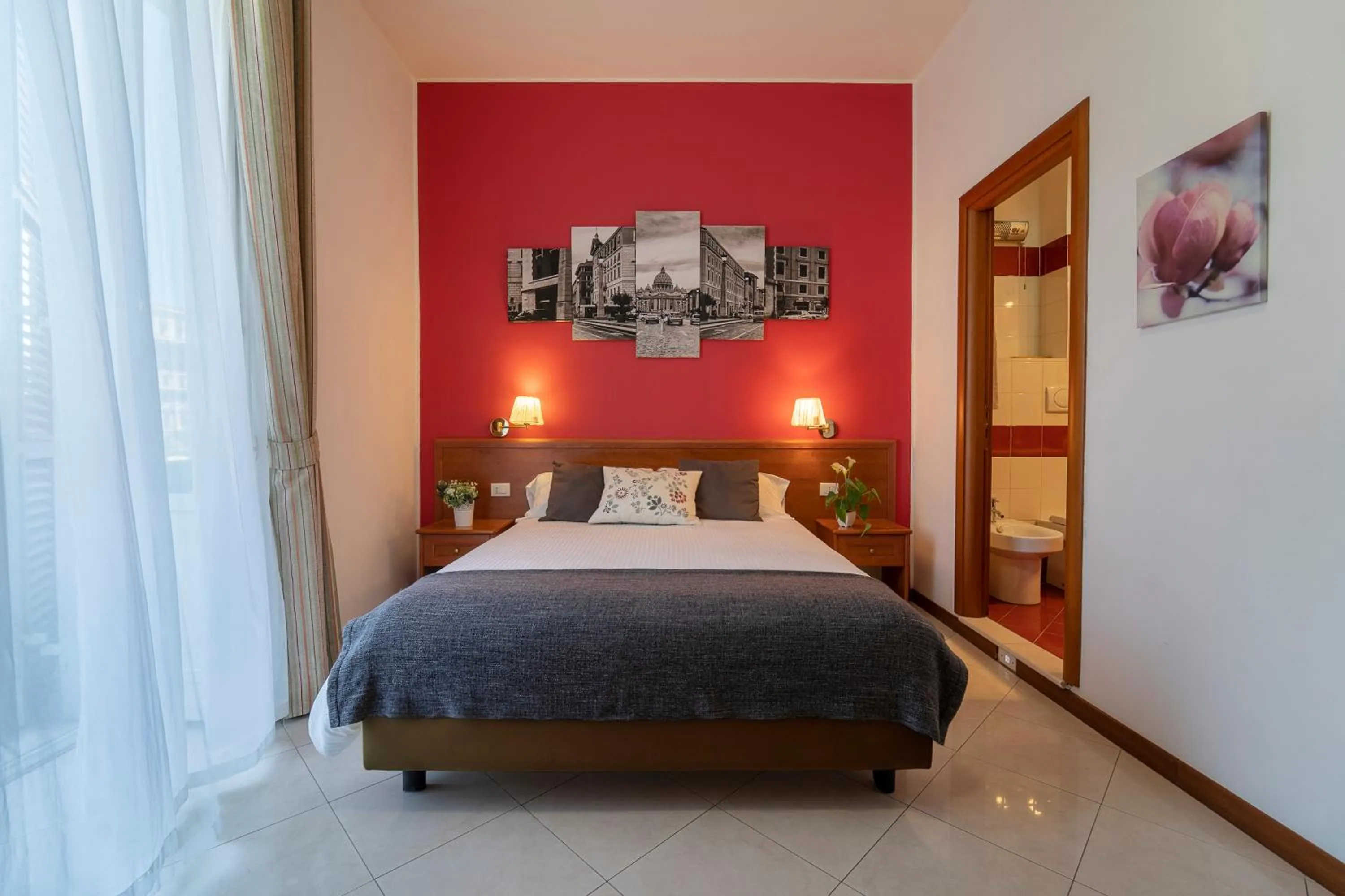 Photo of the whole room, Bed in il passetto