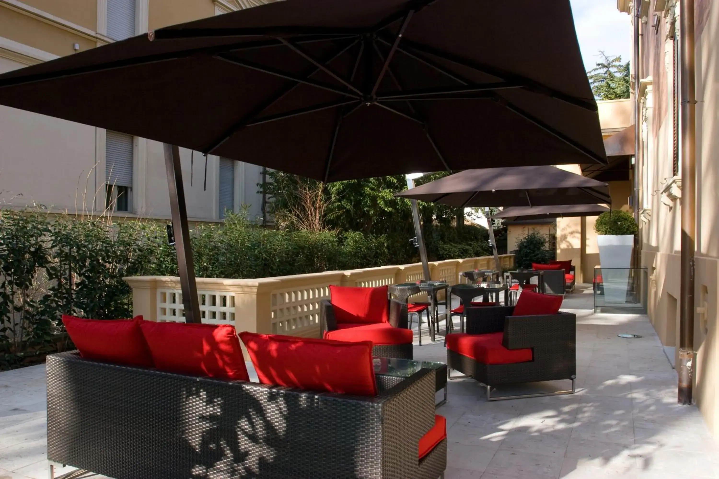 Facade/entrance in UNAHOTELS Villa dei Platani Foligno Facade/entrance in UNAHOTELS Villa dei Platani Foligno