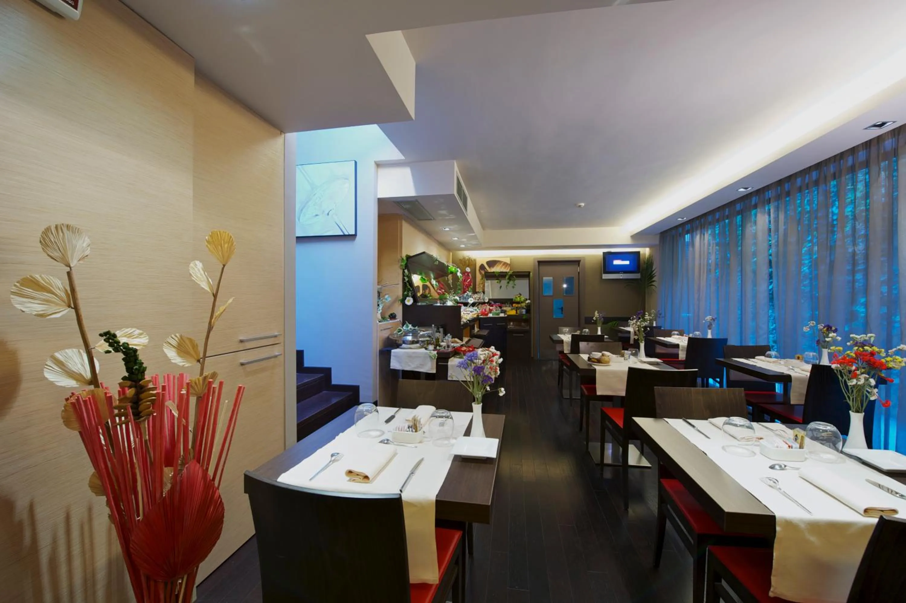 Restaurant/places to eat in UNAHOTELS Villa dei Platani Foligno