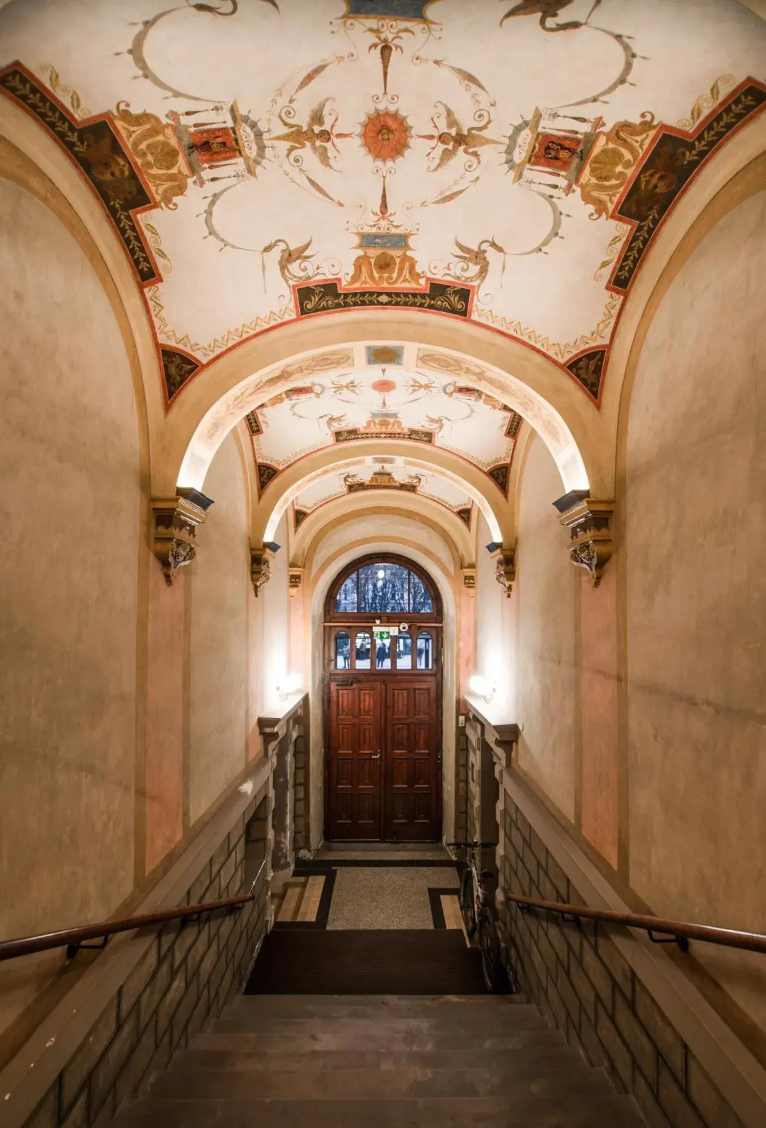 Property building in Aparthotel Basztowa Property building in Aparthotel Basztowa