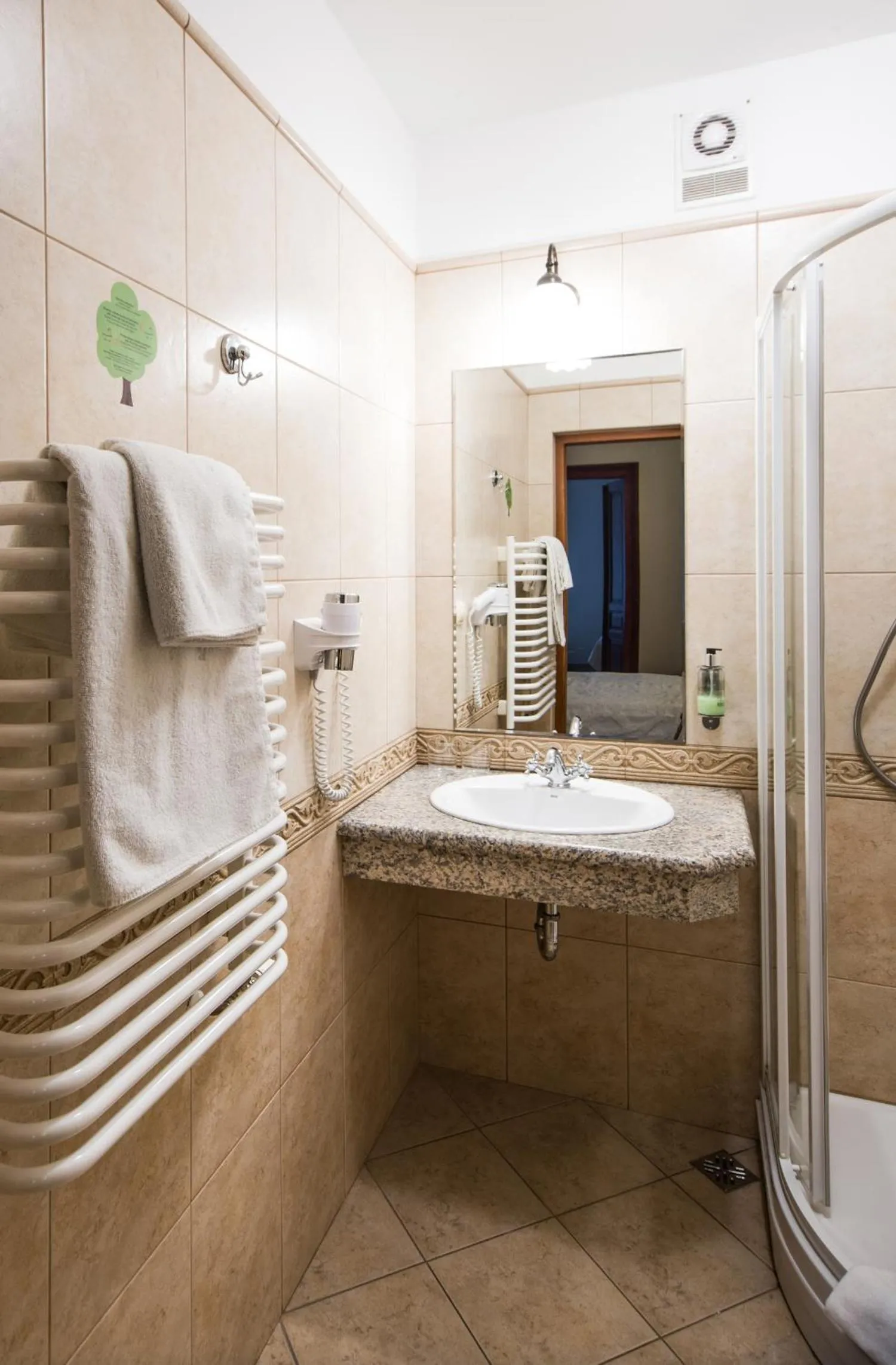 Bathroom in Aparthotel Basztowa