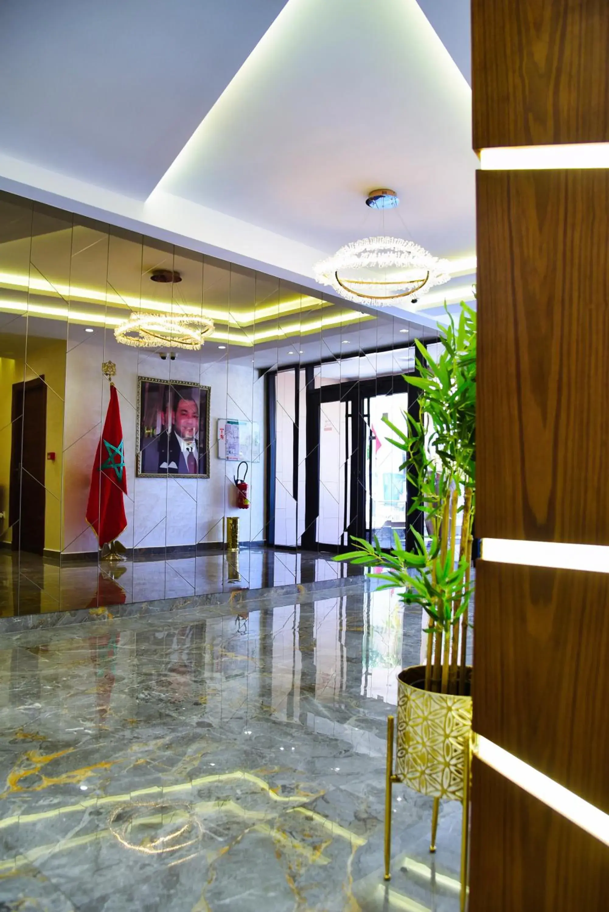 Lobby or reception in MIRANDA HOTEL - Tanger Lobby or reception in MIRANDA HOTEL - Tanger