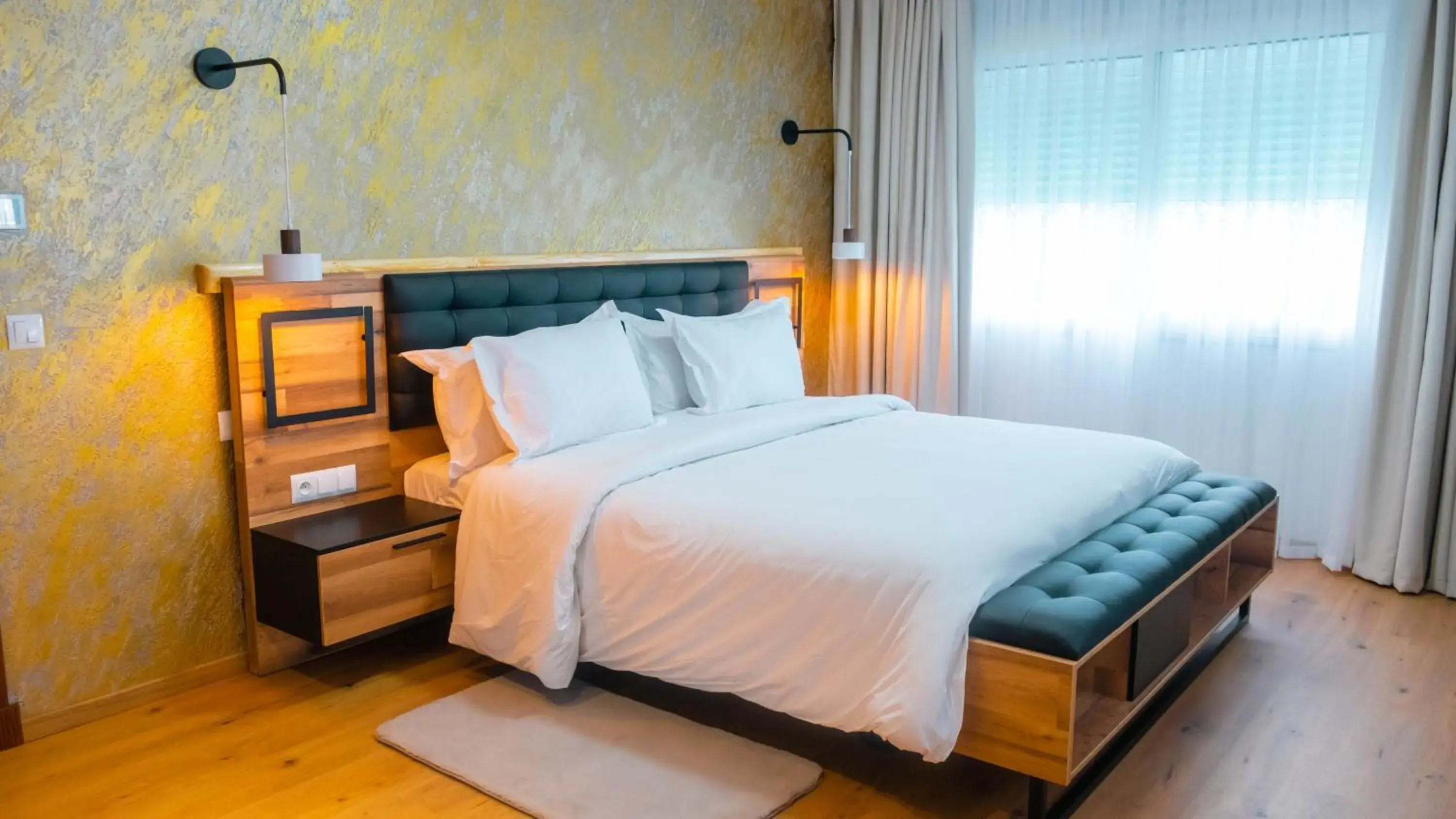 Bed in MIRANDA HOTEL - Tanger Bed in MIRANDA HOTEL - Tanger