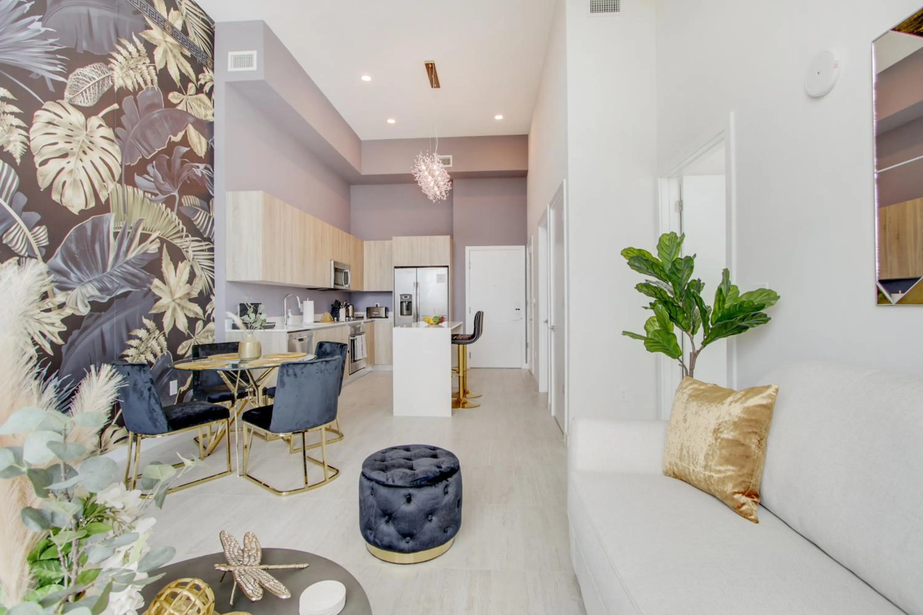 Kitchen or kitchenette in Nomada Destination Residences - Quadro