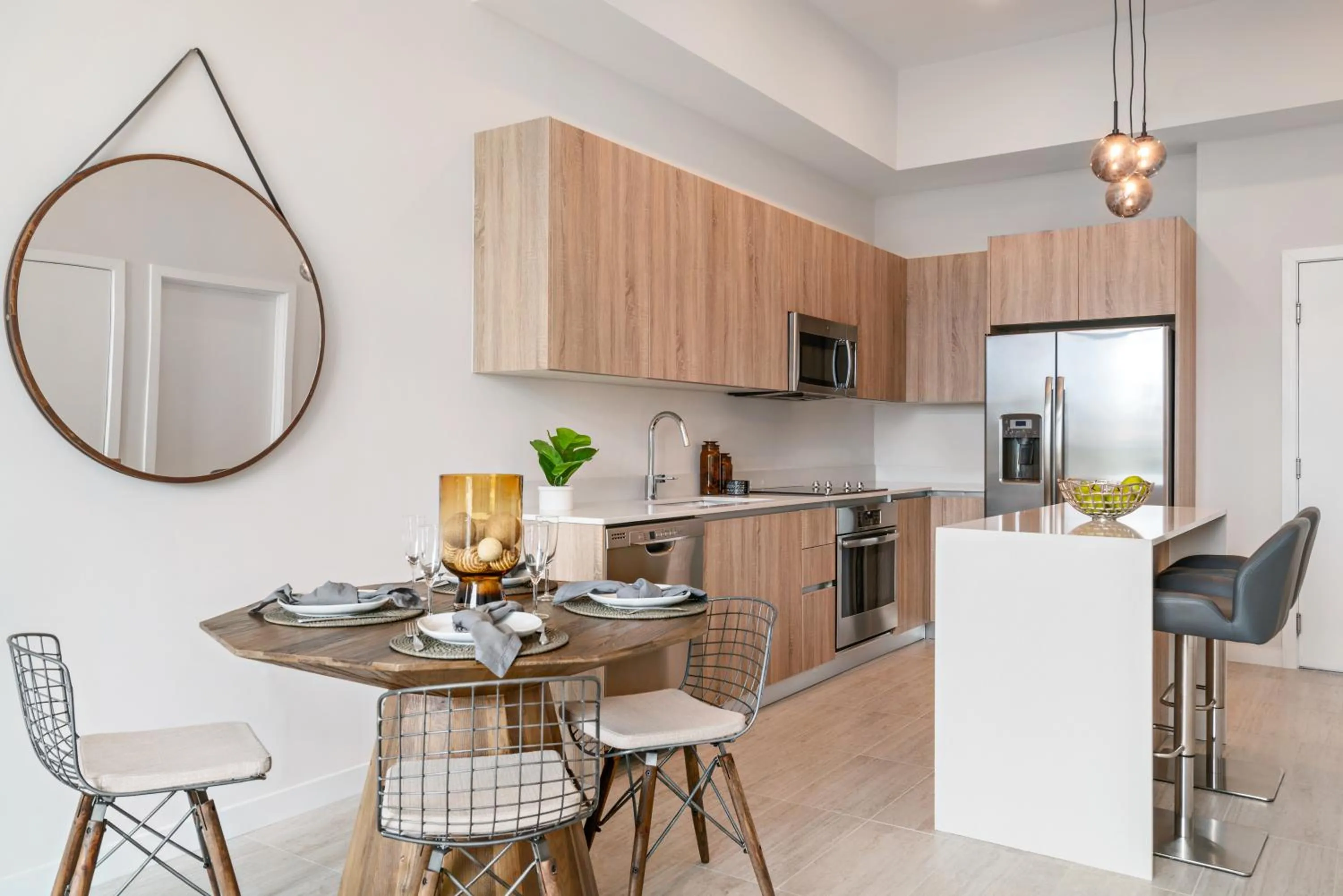 Kitchen or kitchenette in Nomada Destination Residences - Quadro