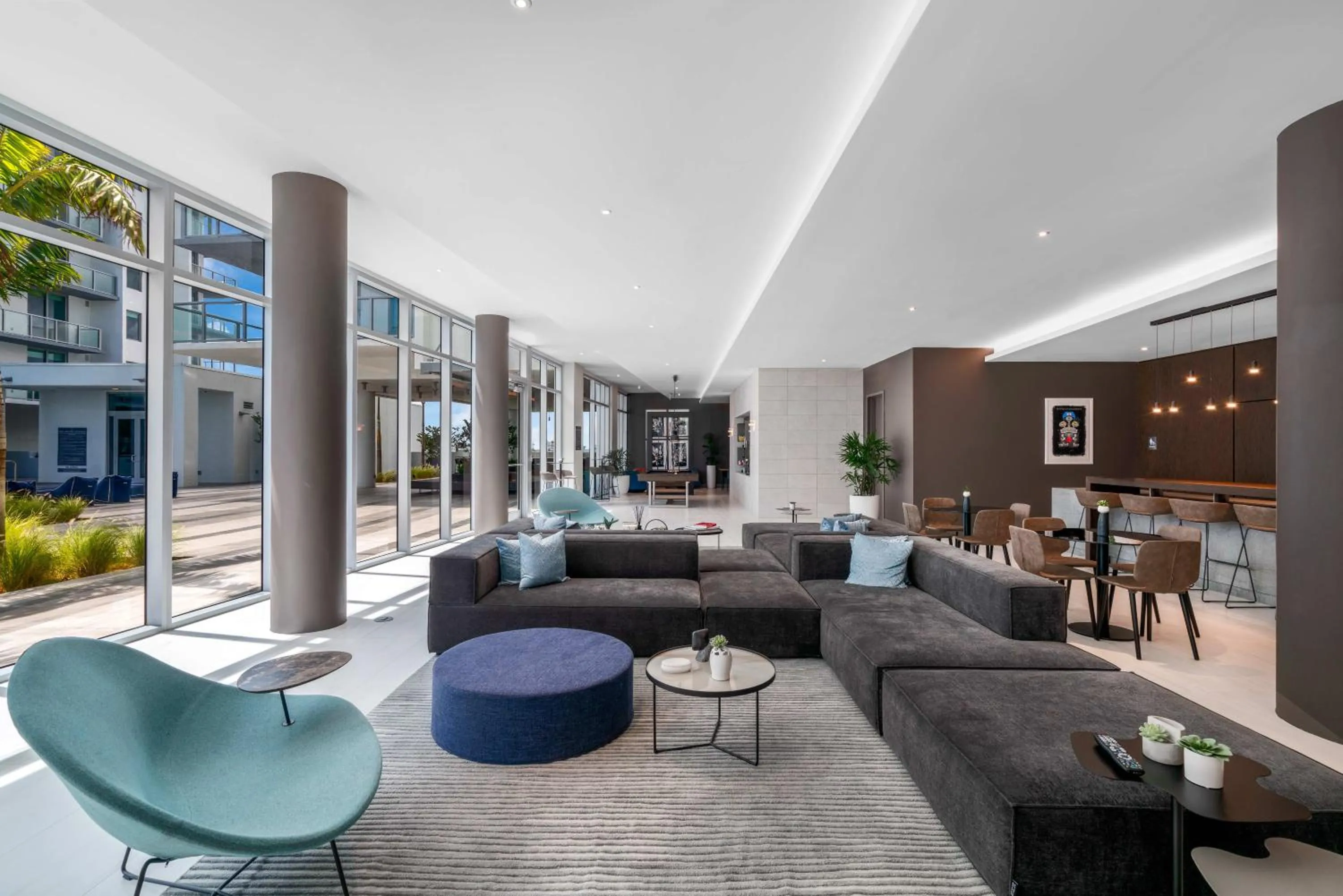 Lounge or bar in Nomada Destination Residences - Quadro
