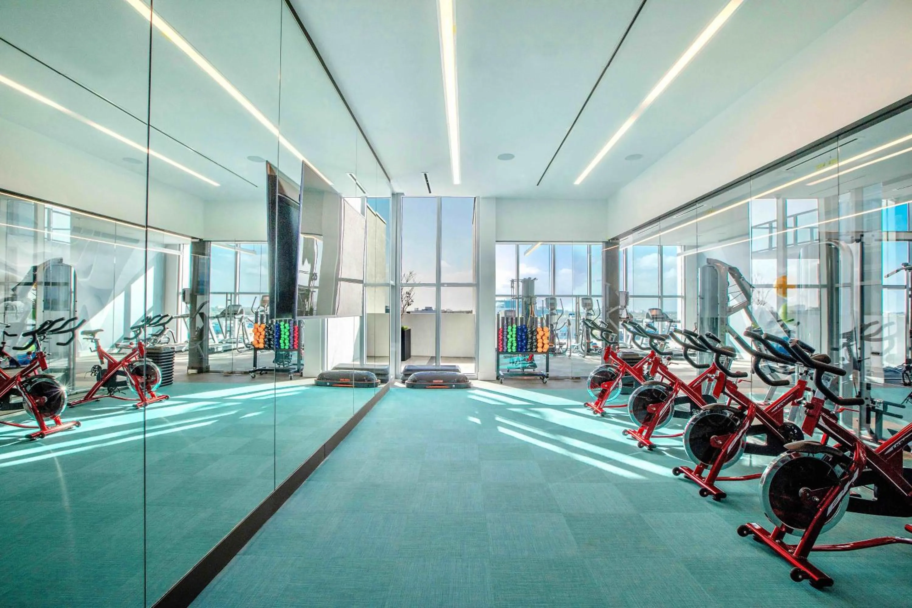 Fitness centre/facilities in Nomada Destination Residences - Quadro