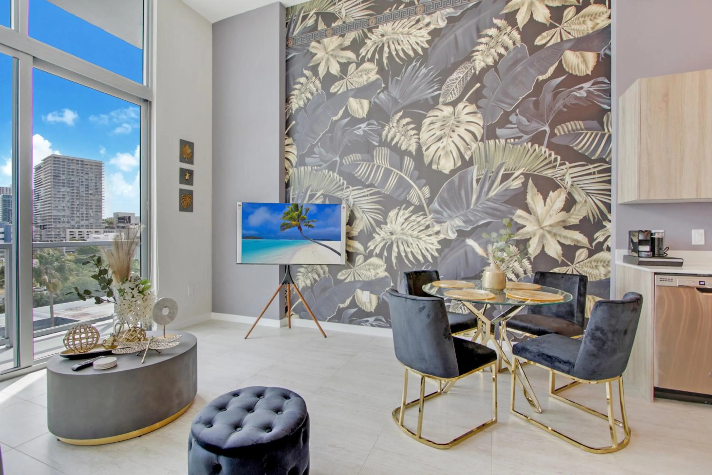 Seating area in Nomada Destination Residences - Quadro