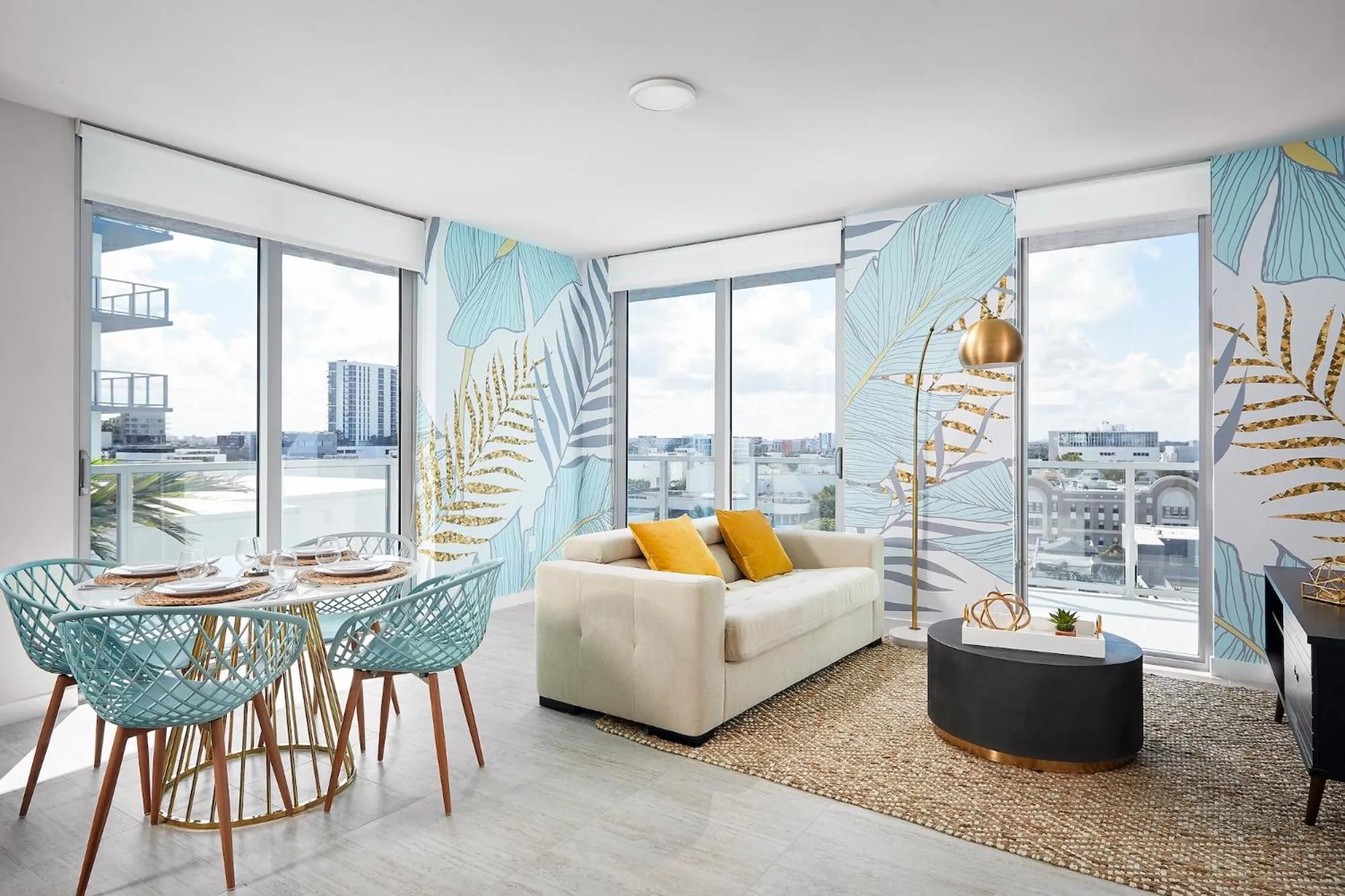 Living room in Nomada Destination Residences - Quadro