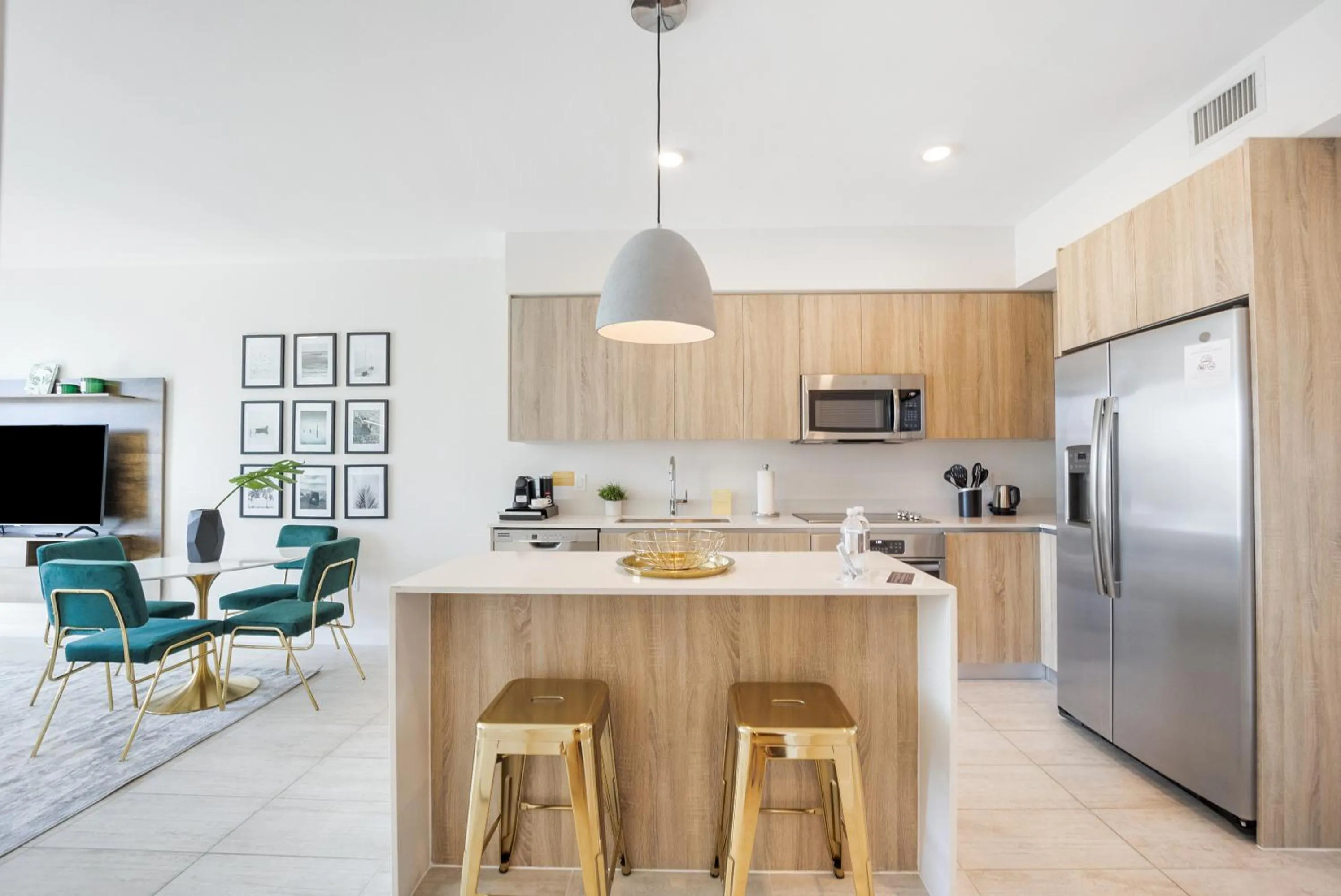 Kitchen or kitchenette in Nomada Destination Residences - Quadro