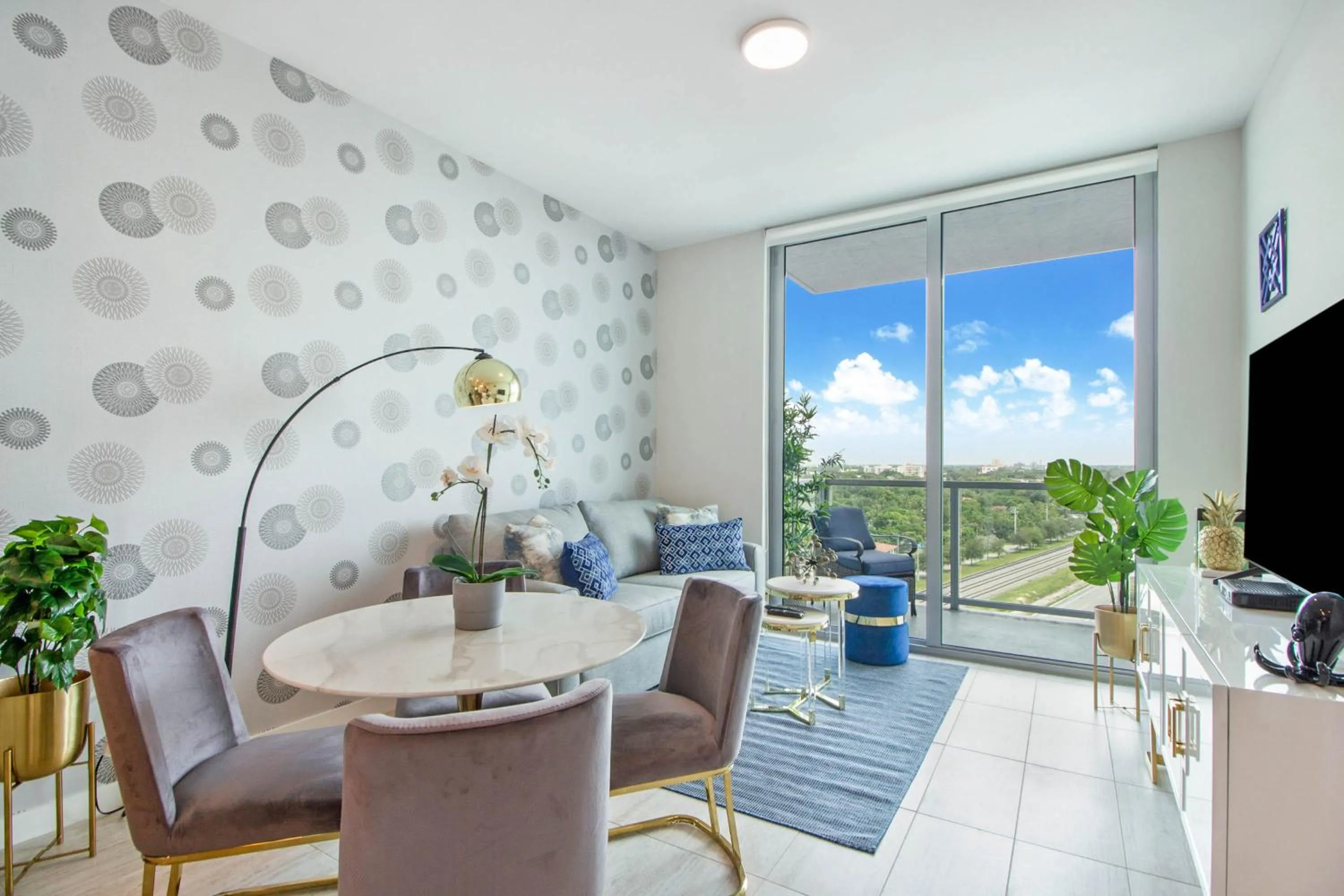 Living room in Nomada Destination Residences - Quadro