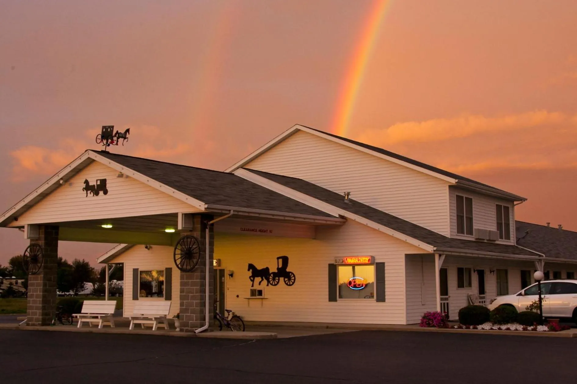 Facade/entrance in Der Ruhe Blatz Motel