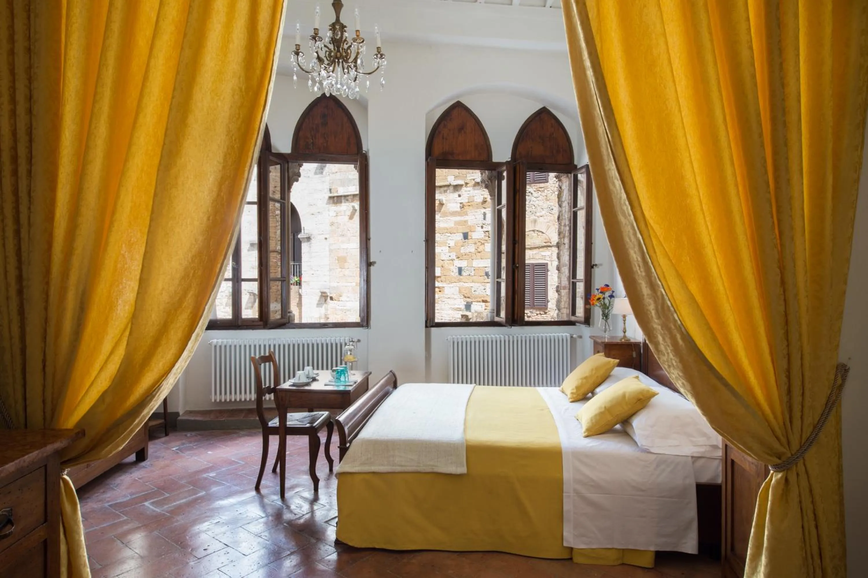 Bedroom, Bed in B&B San Gimignano Diffuso