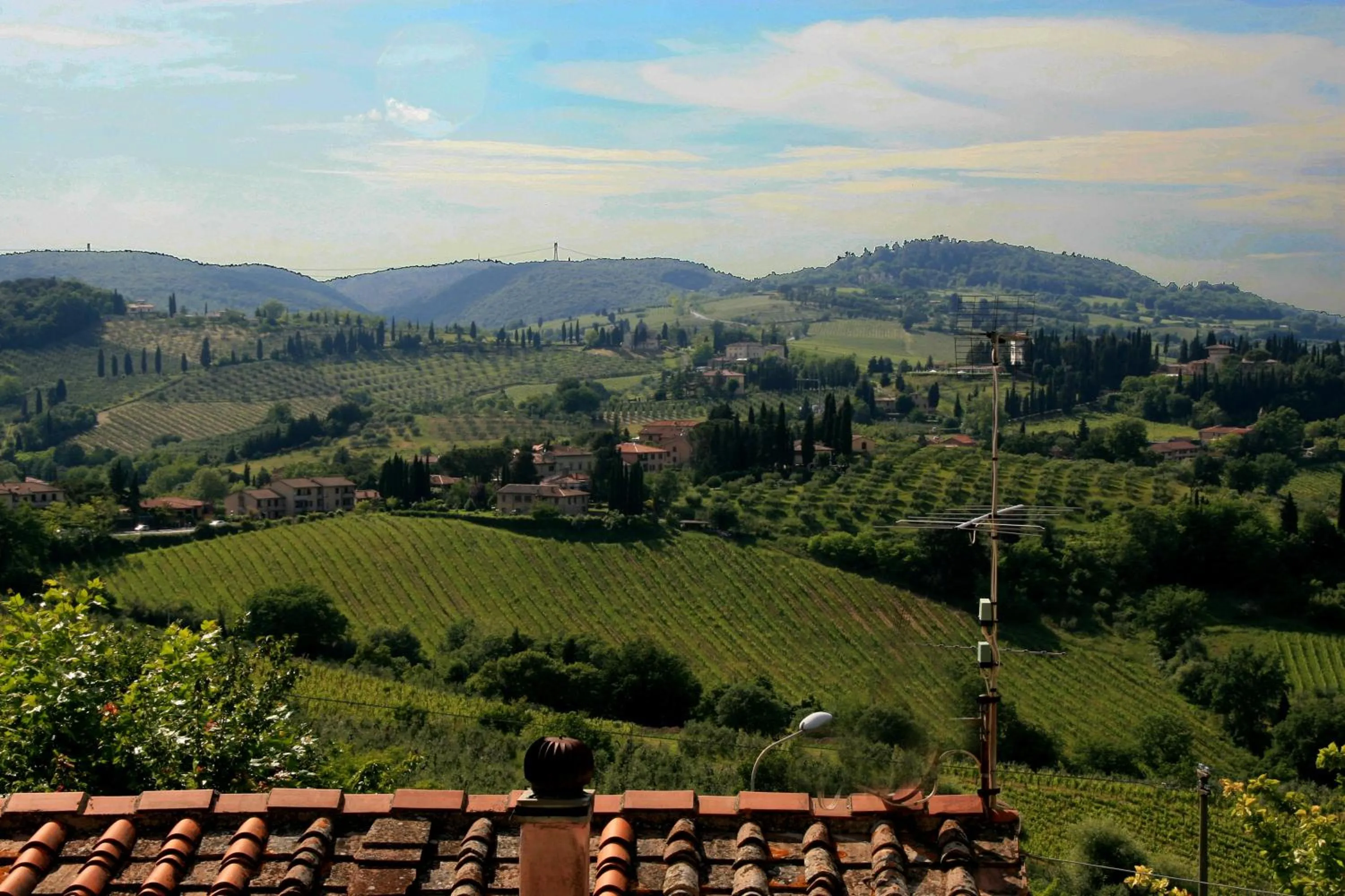 View (from property/room) in B&B San Gimignano Diffuso
