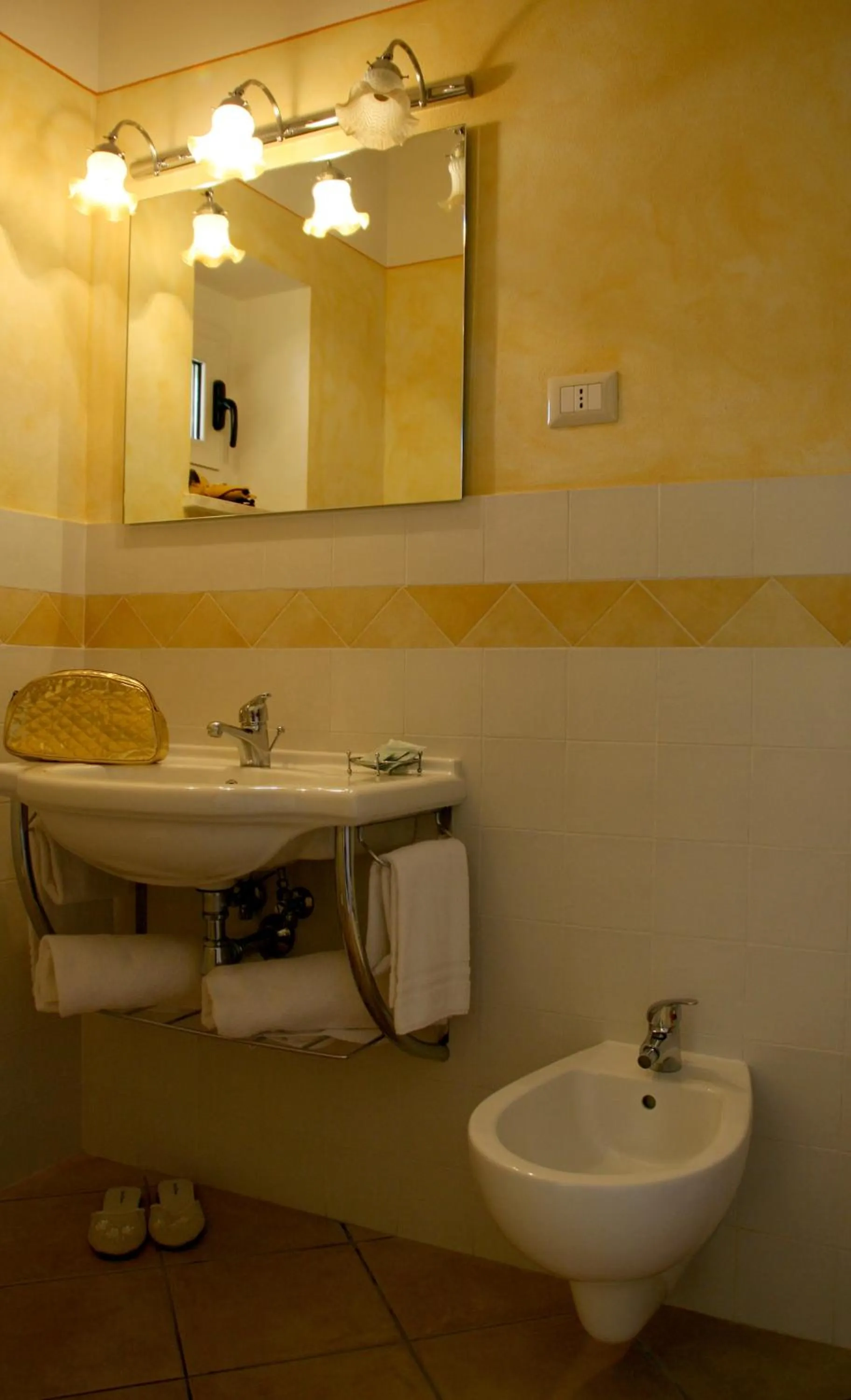 Bathroom in B&B San Gimignano Diffuso