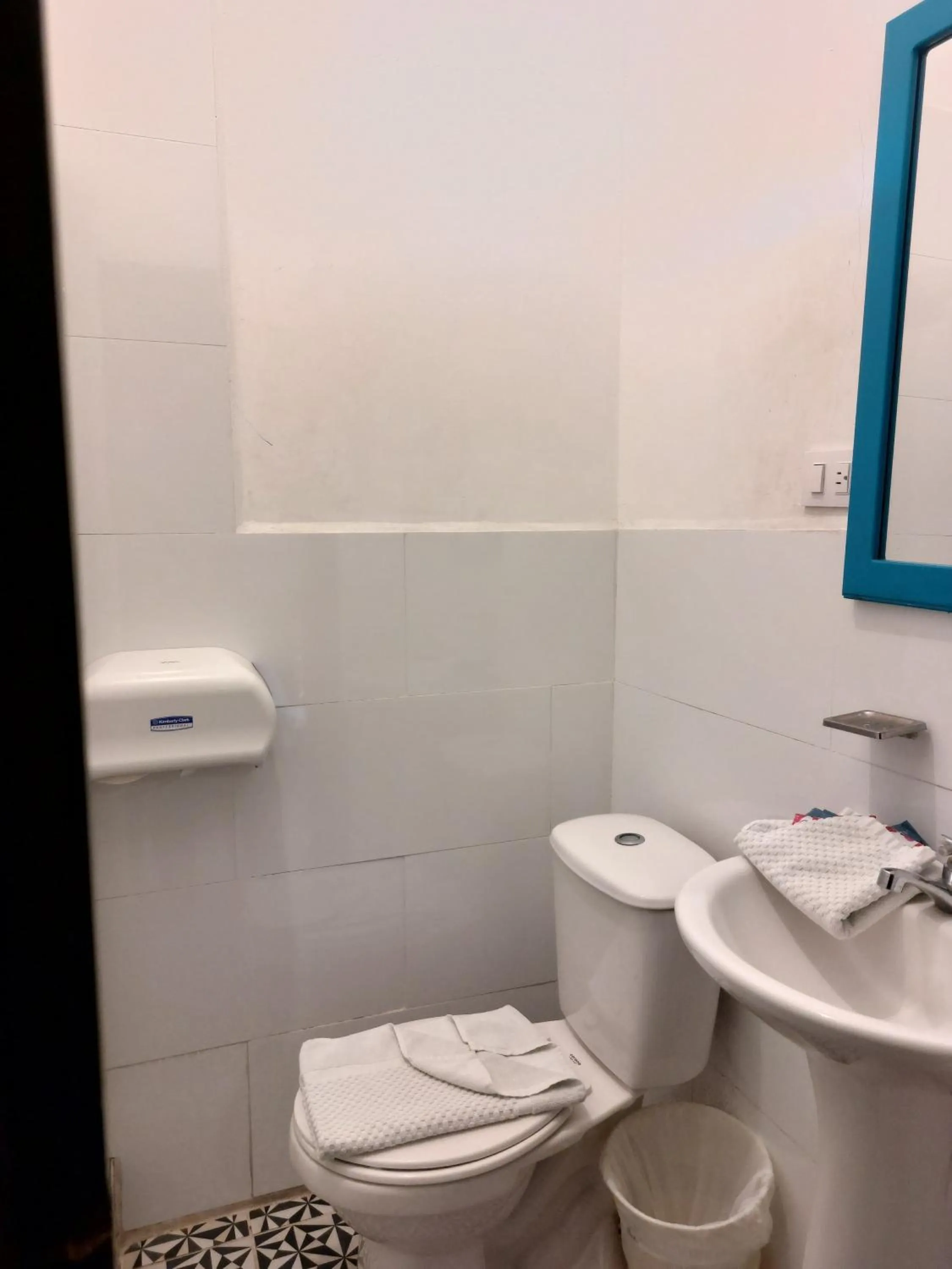 Bathroom in Casa Mia Hotel