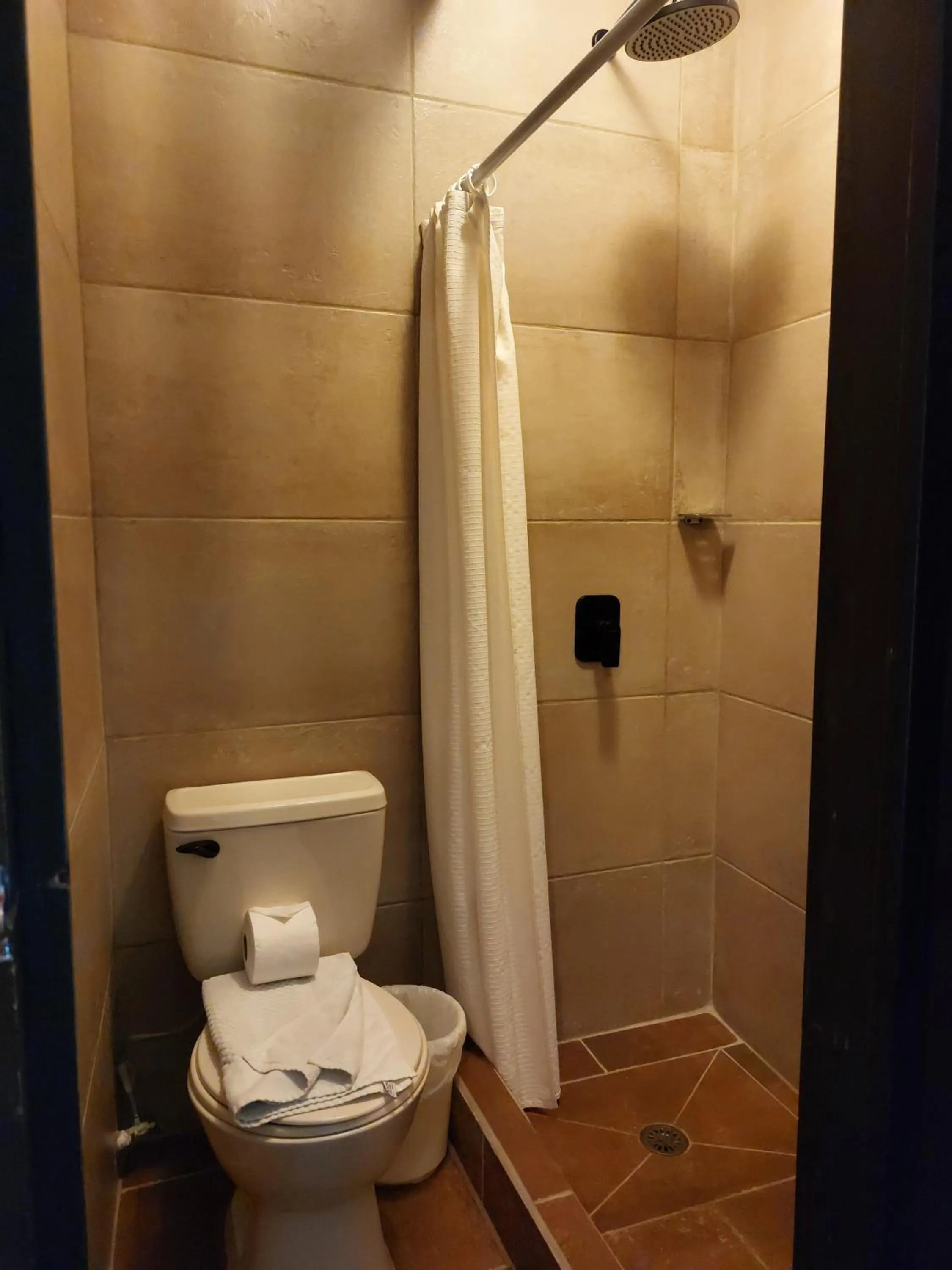 Bathroom in Casa Mia Hotel