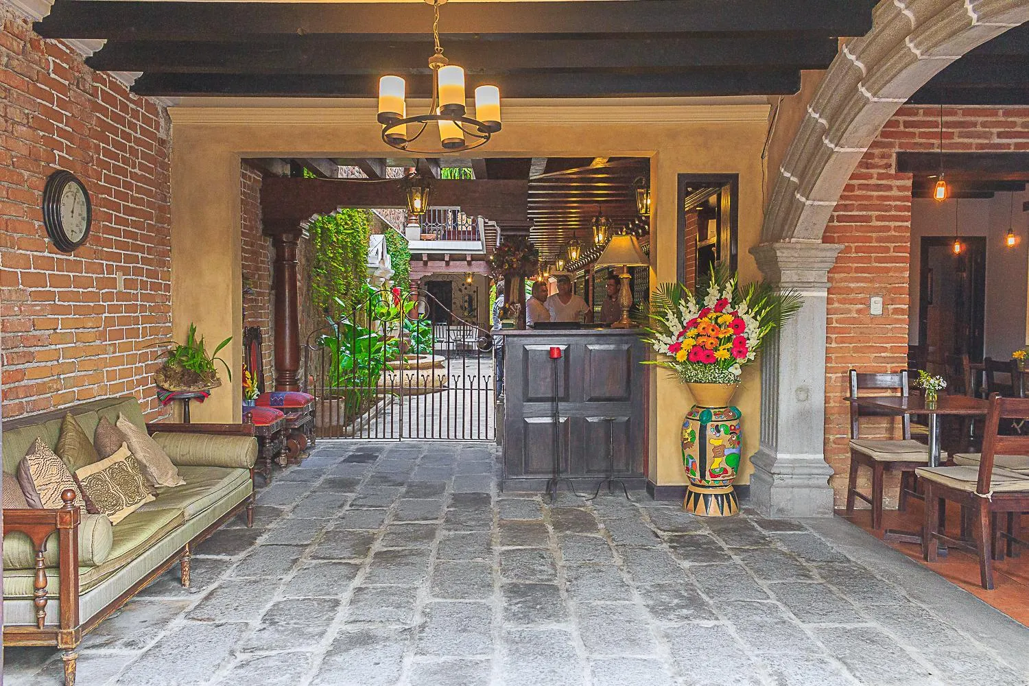 Lobby or reception in Casa Mia Hotel