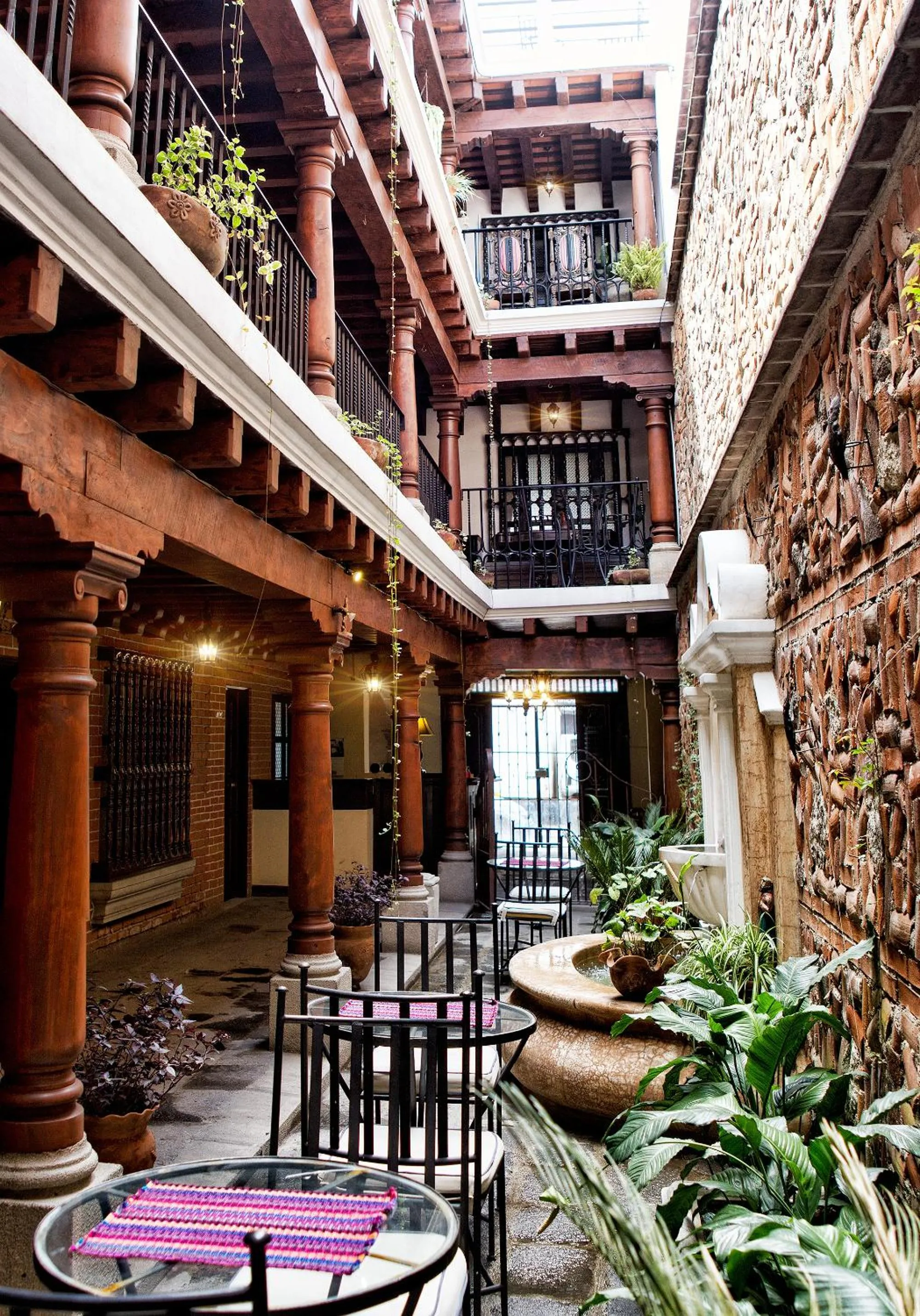 Property building in Casa Mia Hotel