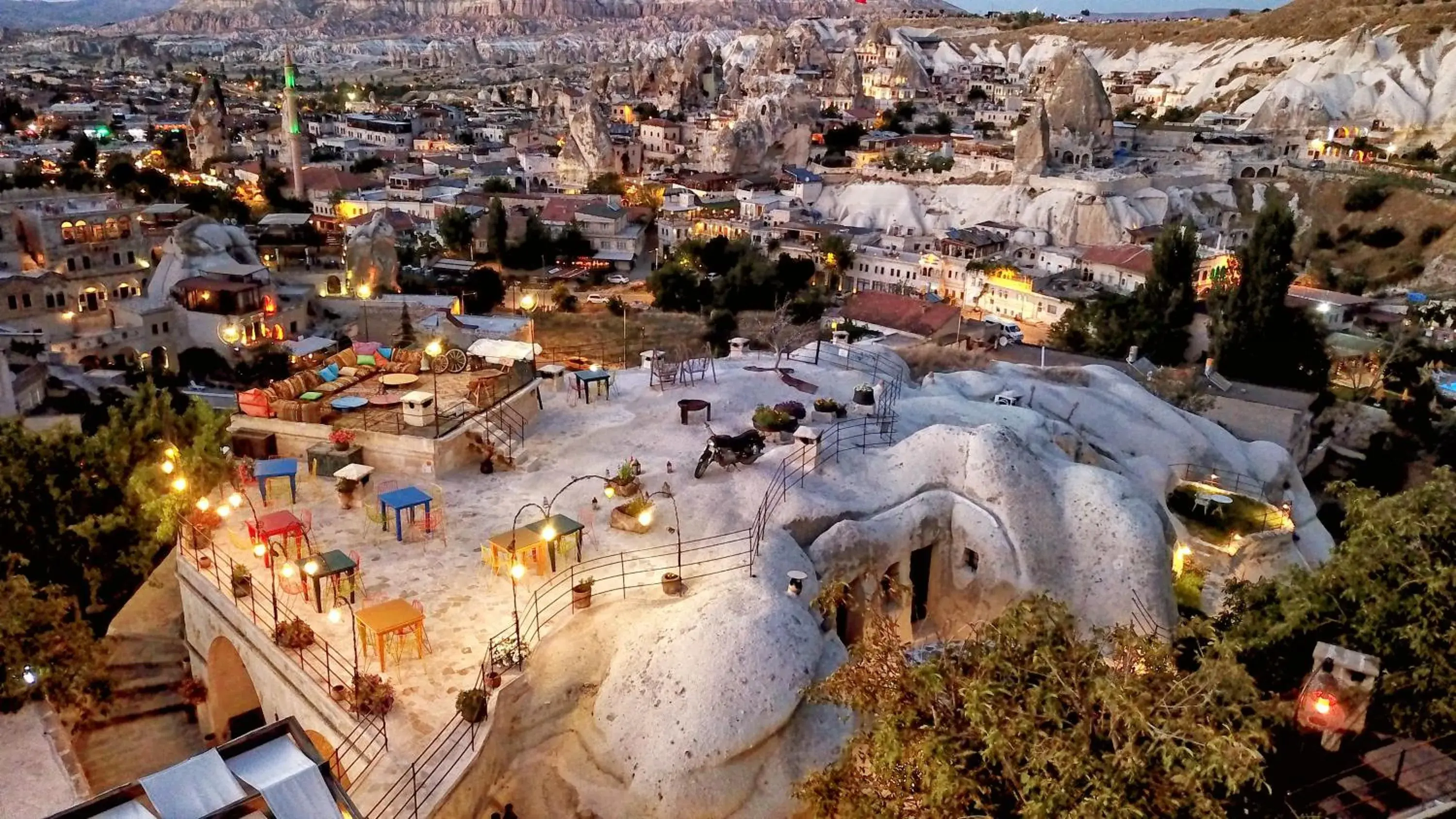 Bird's eye view in Traveller's Cave Hotel Bird's eye view in Traveller's Cave Hotel