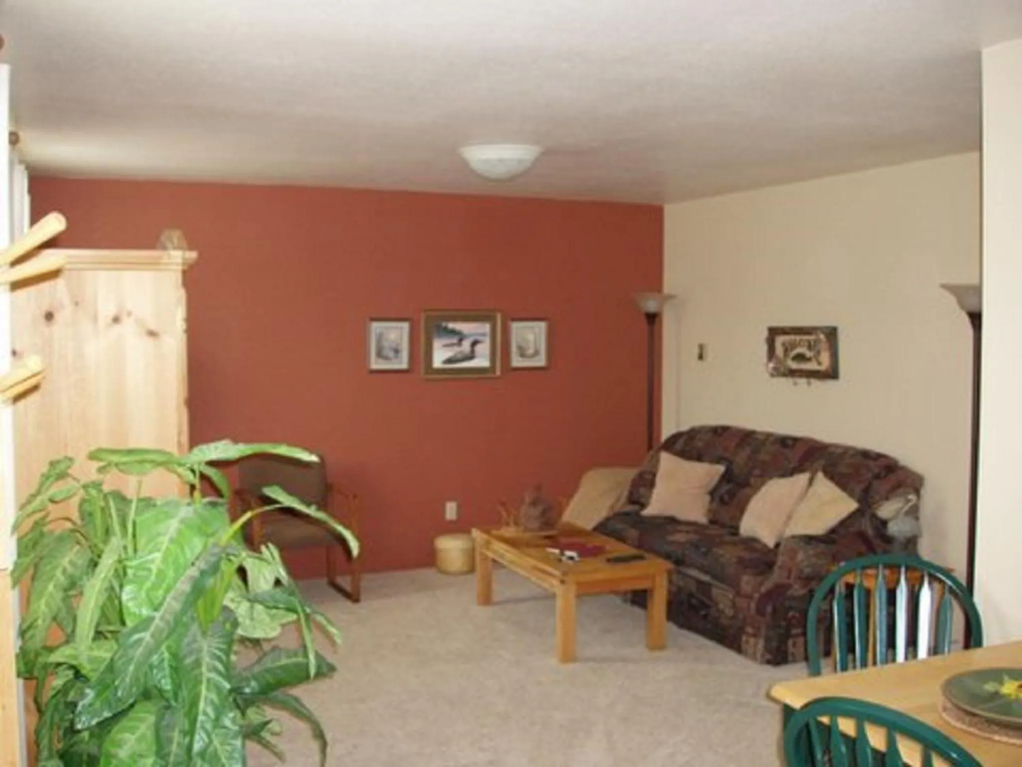 Living room in Summit View Lodge