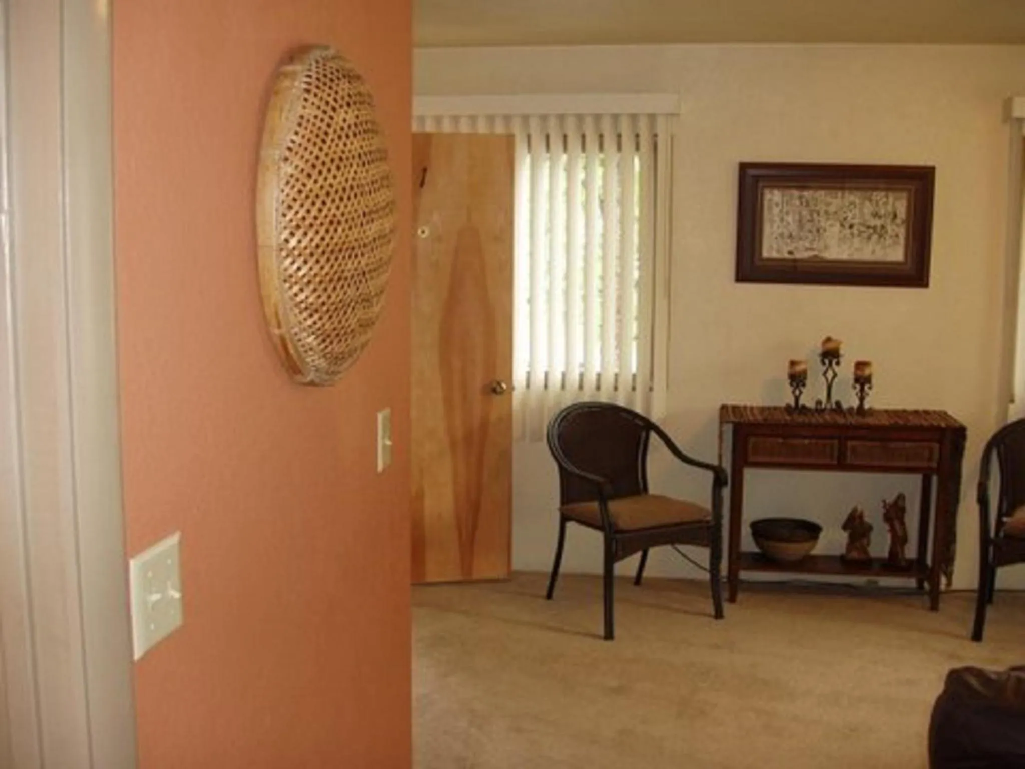 Living room in Summit View Lodge