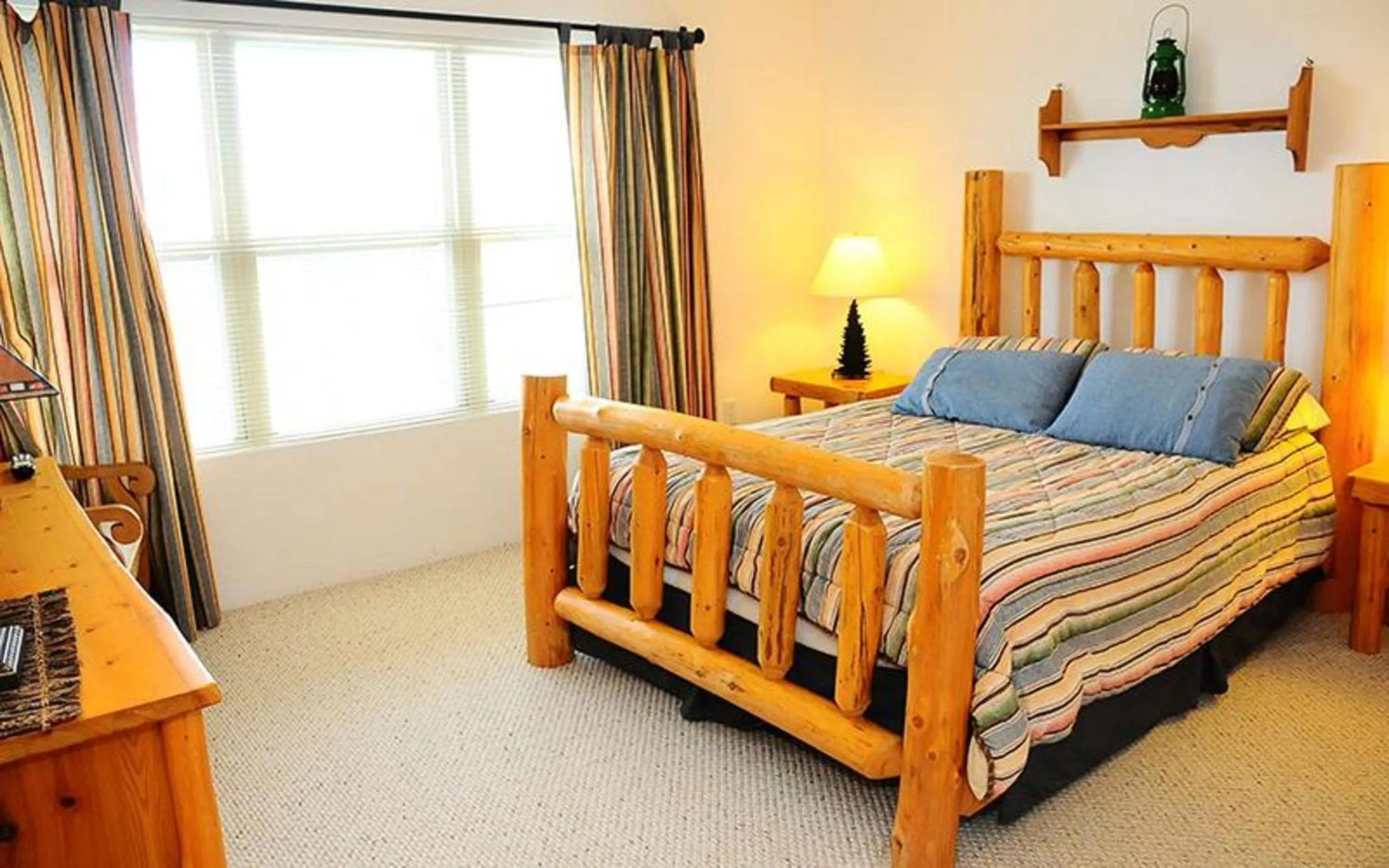 Bed in Seven Springs Resort Properties