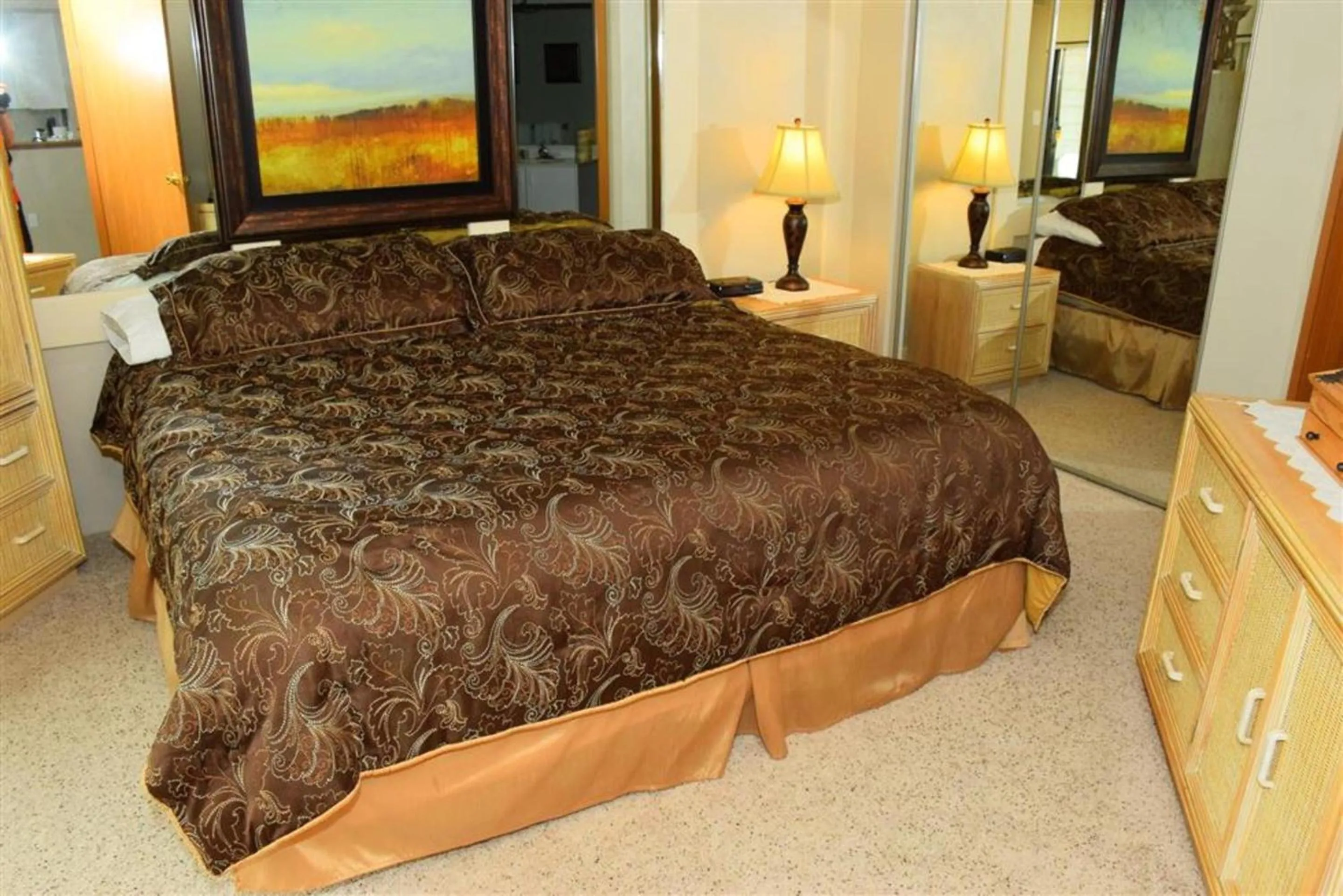 Bed in Seven Springs Resort Properties