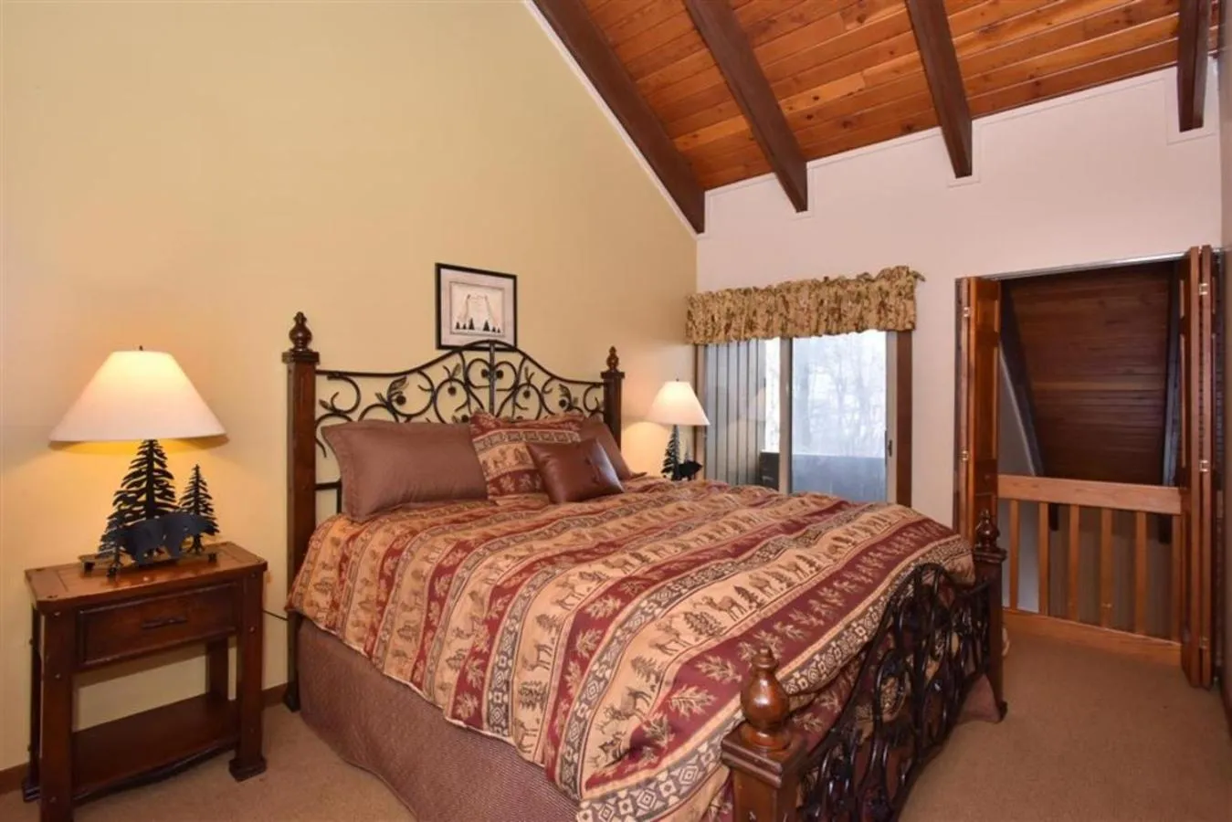 Bed in Seven Springs Resort Properties