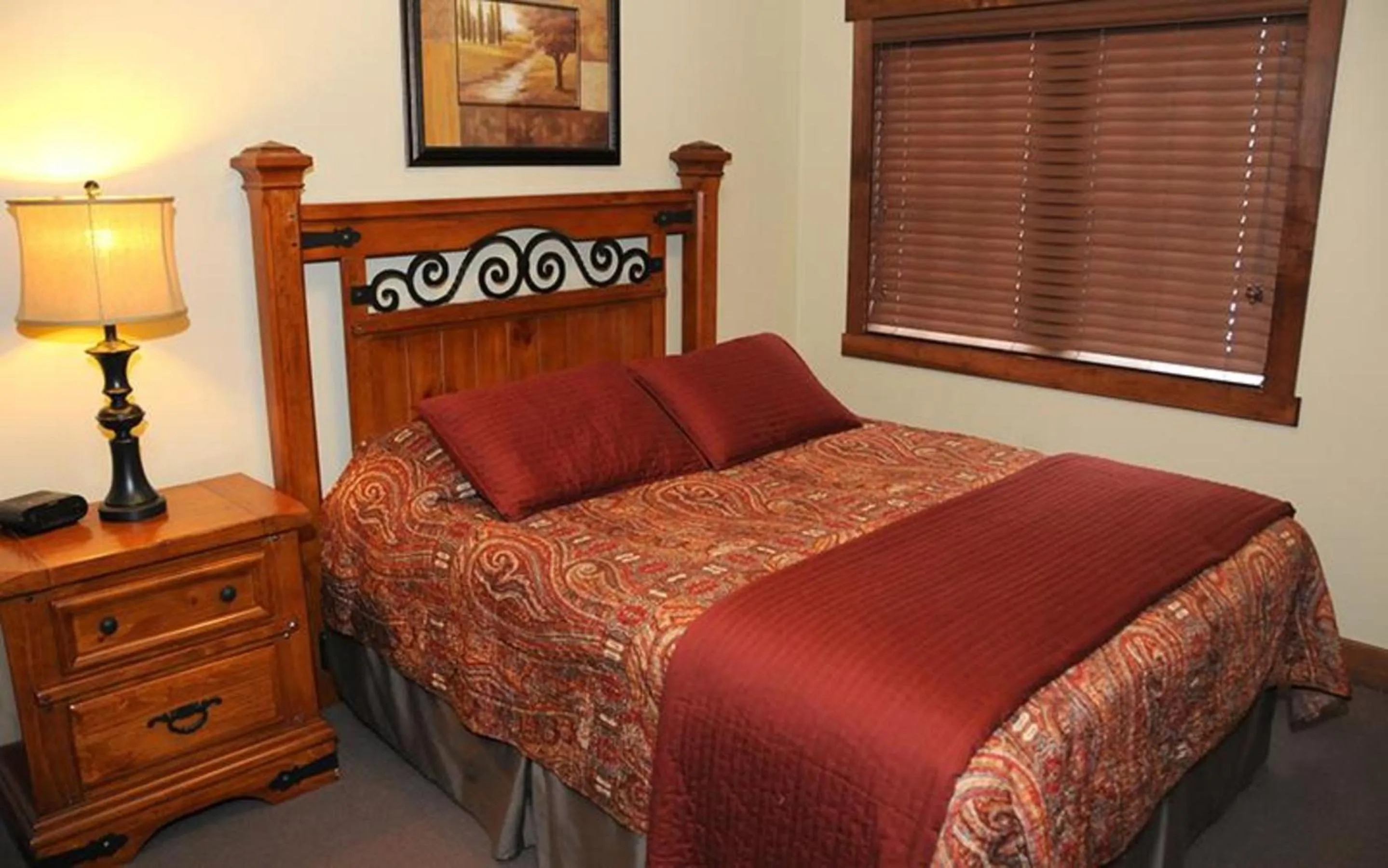 Bed in Seven Springs Resort Properties