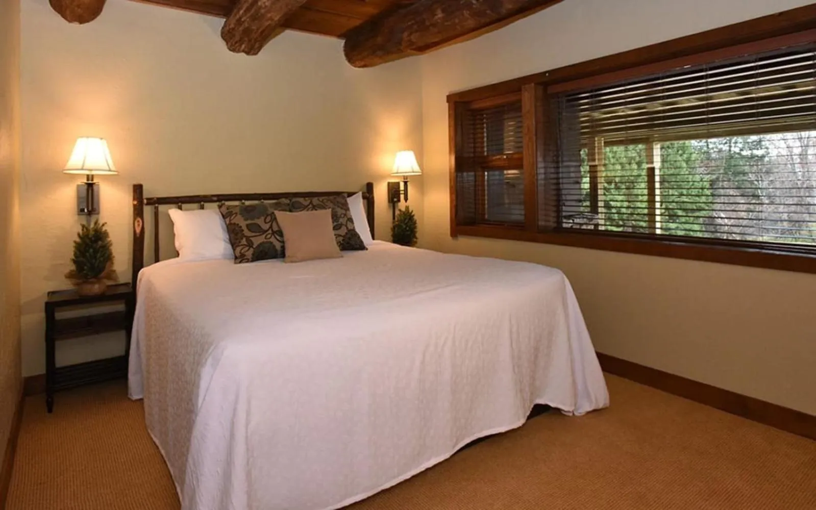Bed in Seven Springs Resort Properties