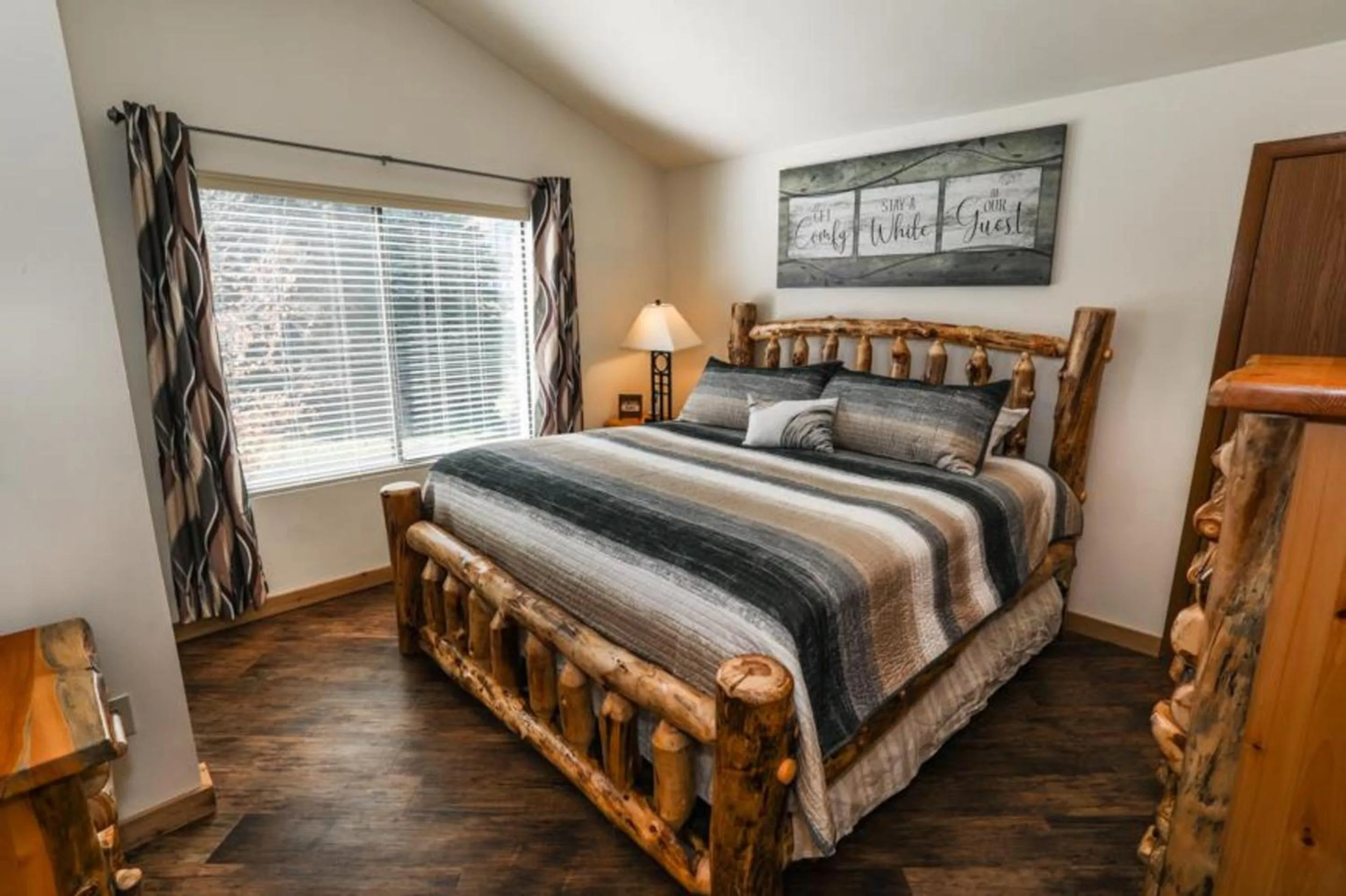 Bed in Seven Springs Resort Properties