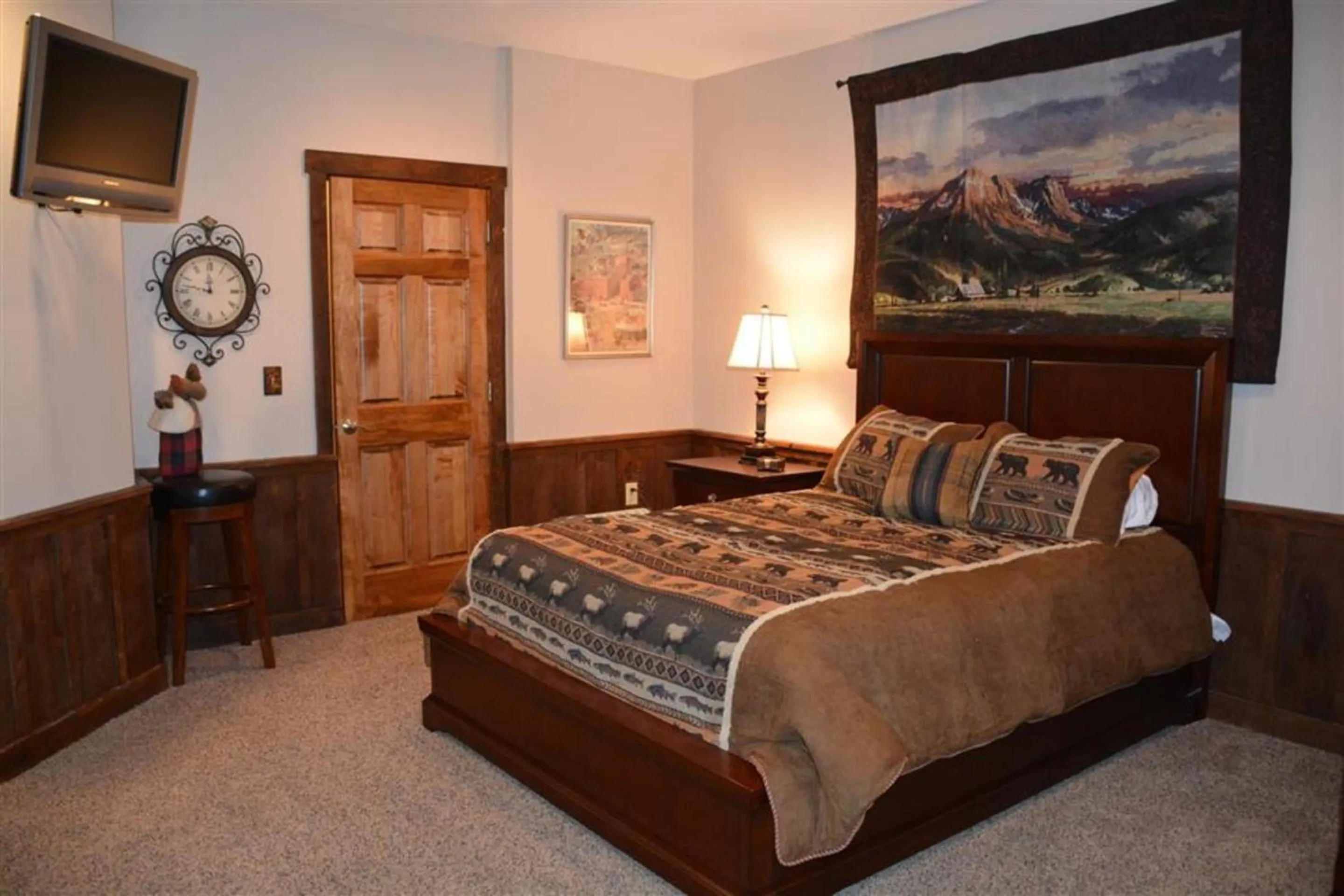 Bed in Seven Springs Resort Properties