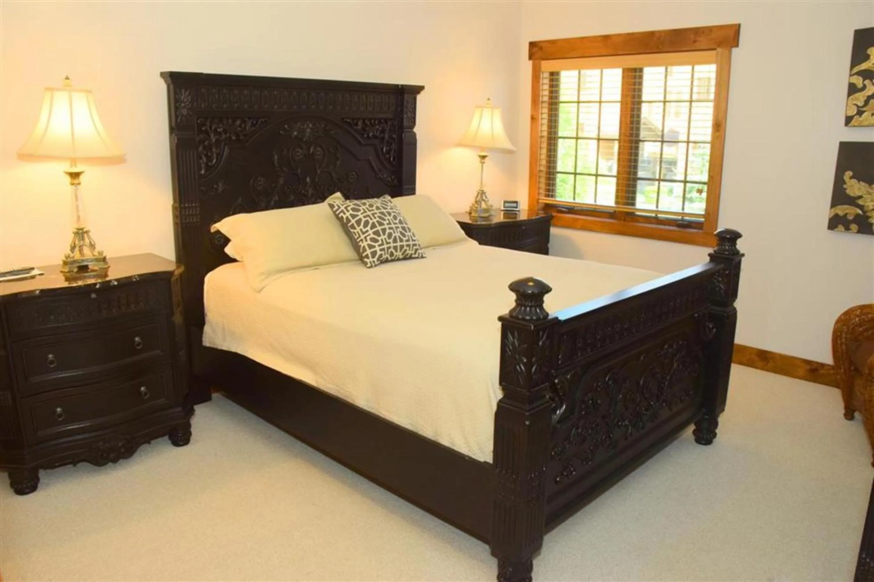 Bed in Seven Springs Resort Properties