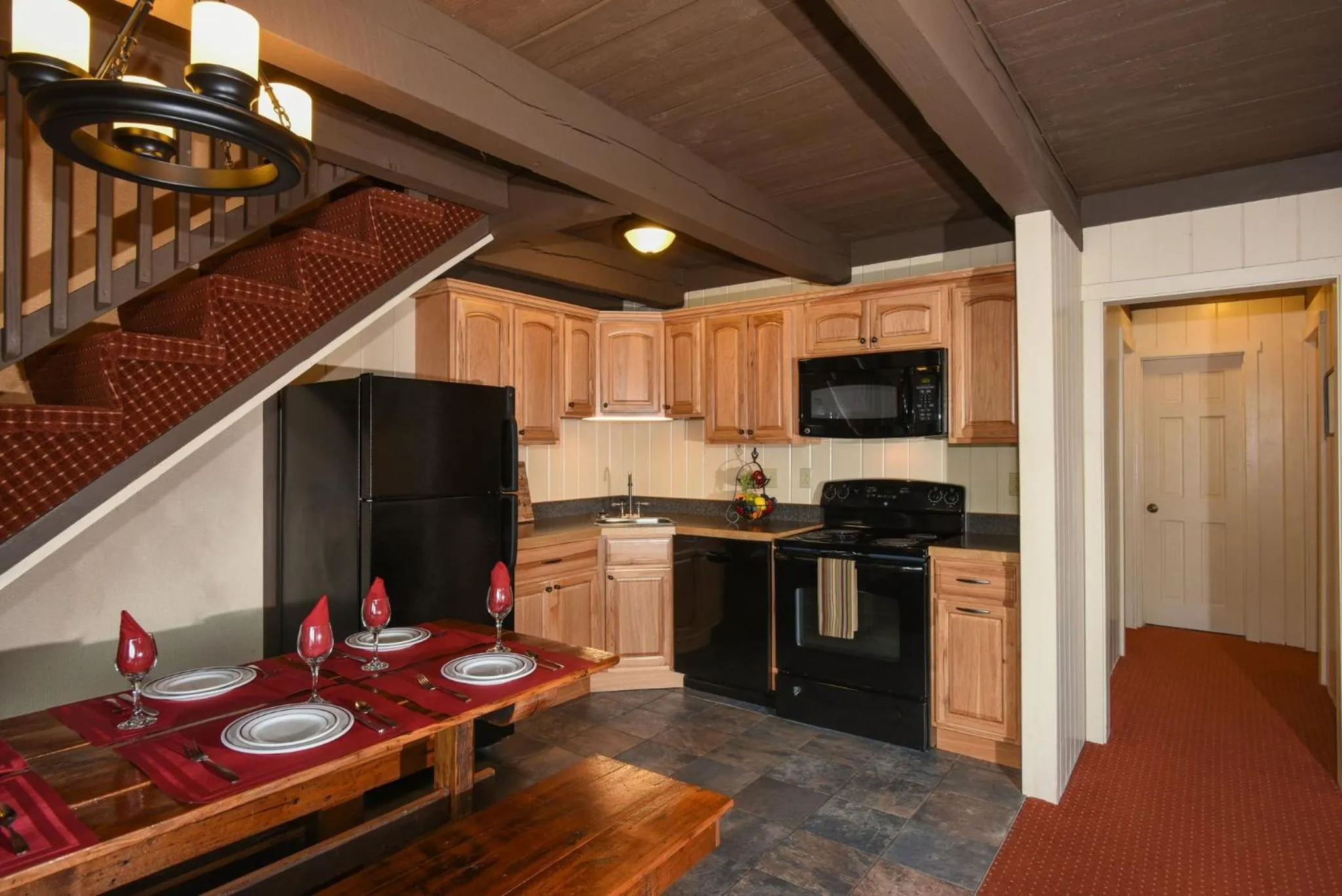 Kitchen or kitchenette in Seven Springs Resort Properties