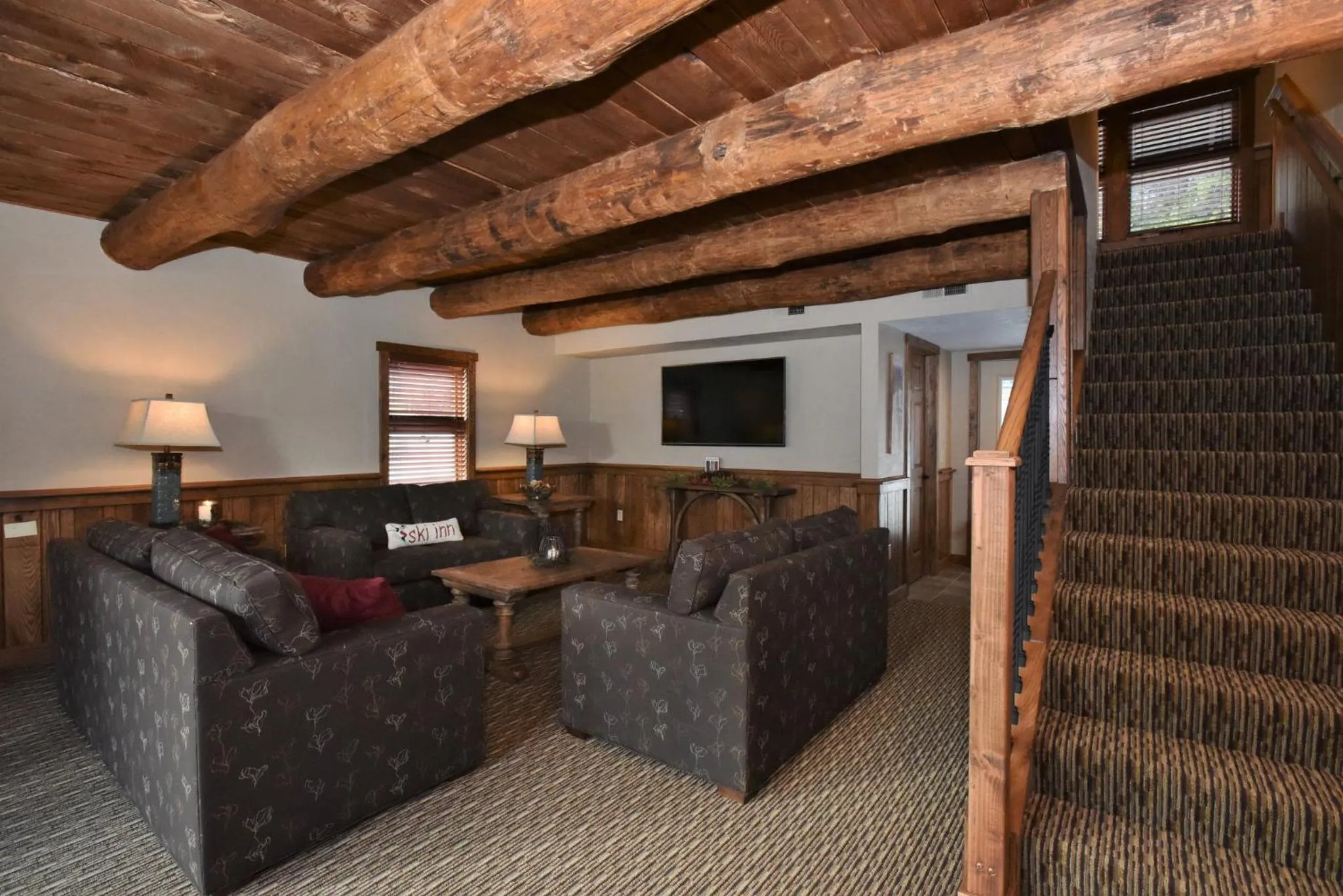 Living room in Seven Springs Resort Properties
