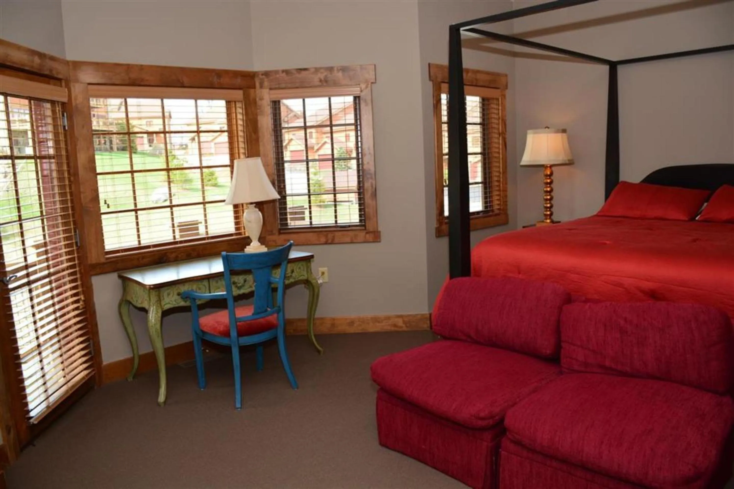 Bed in Seven Springs Resort Properties