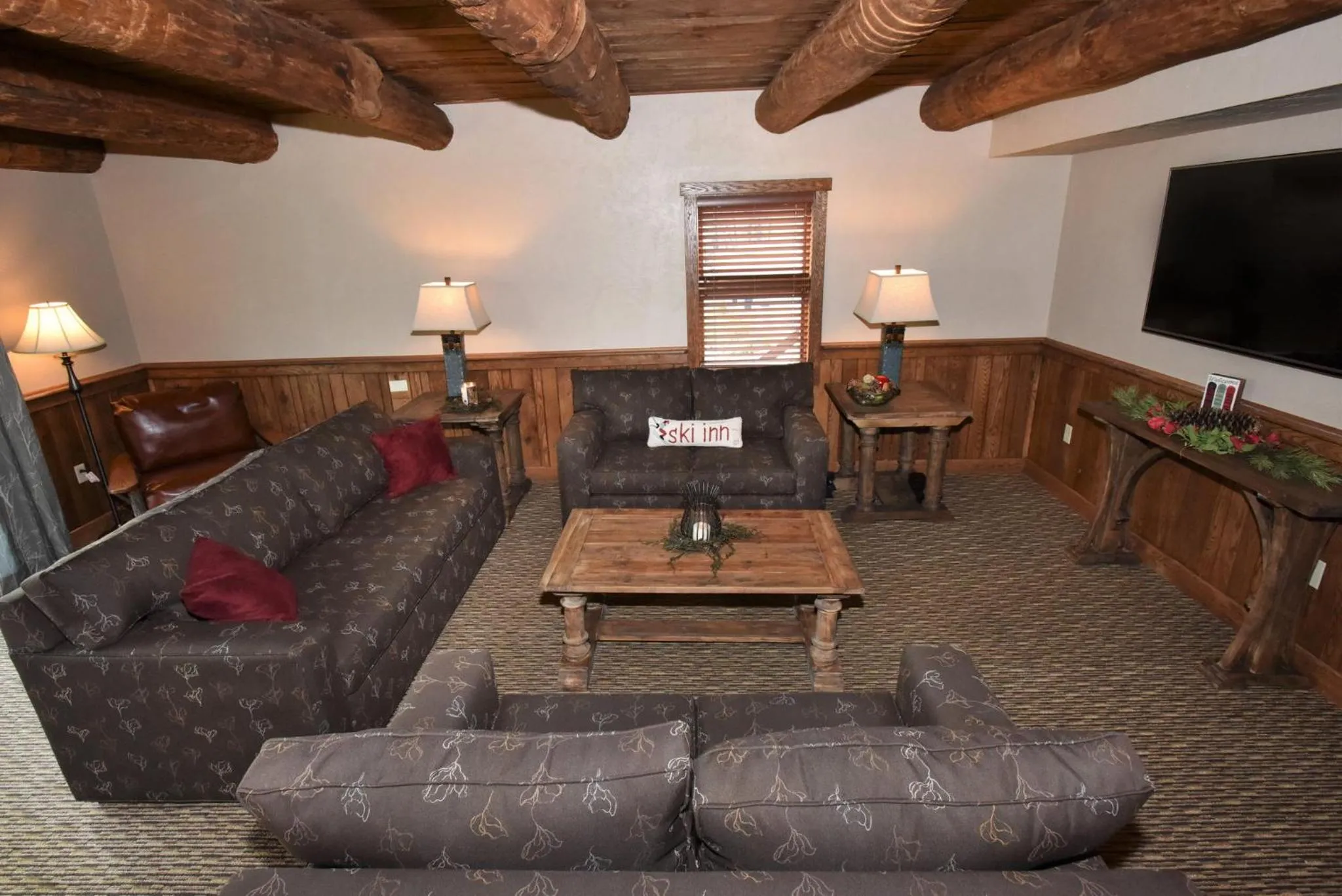 Living room in Seven Springs Resort Properties