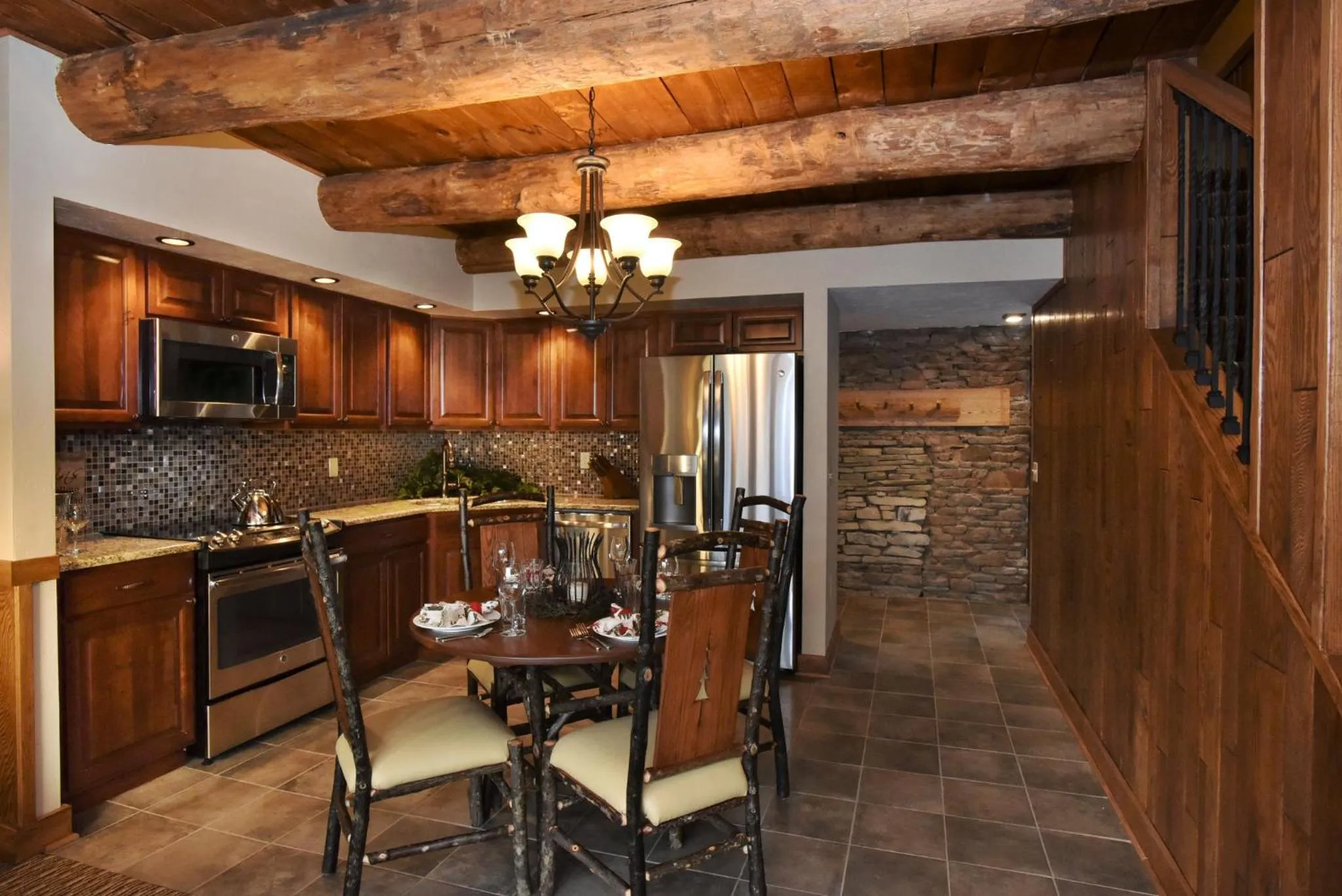 Kitchen or kitchenette in Seven Springs Resort Properties