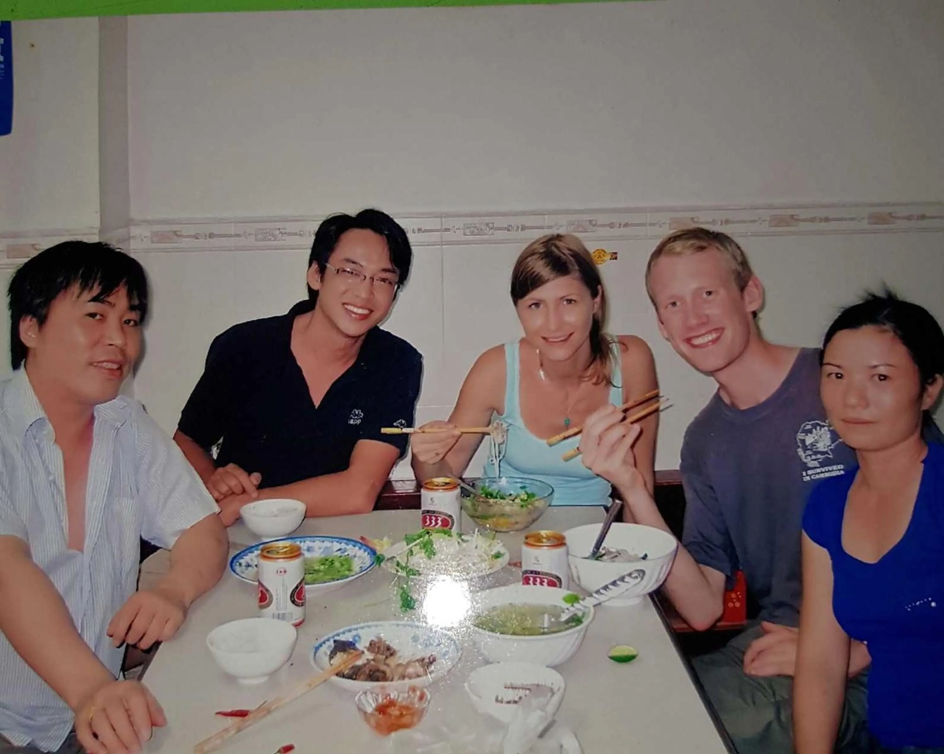 People in Hong Vinh Hotel