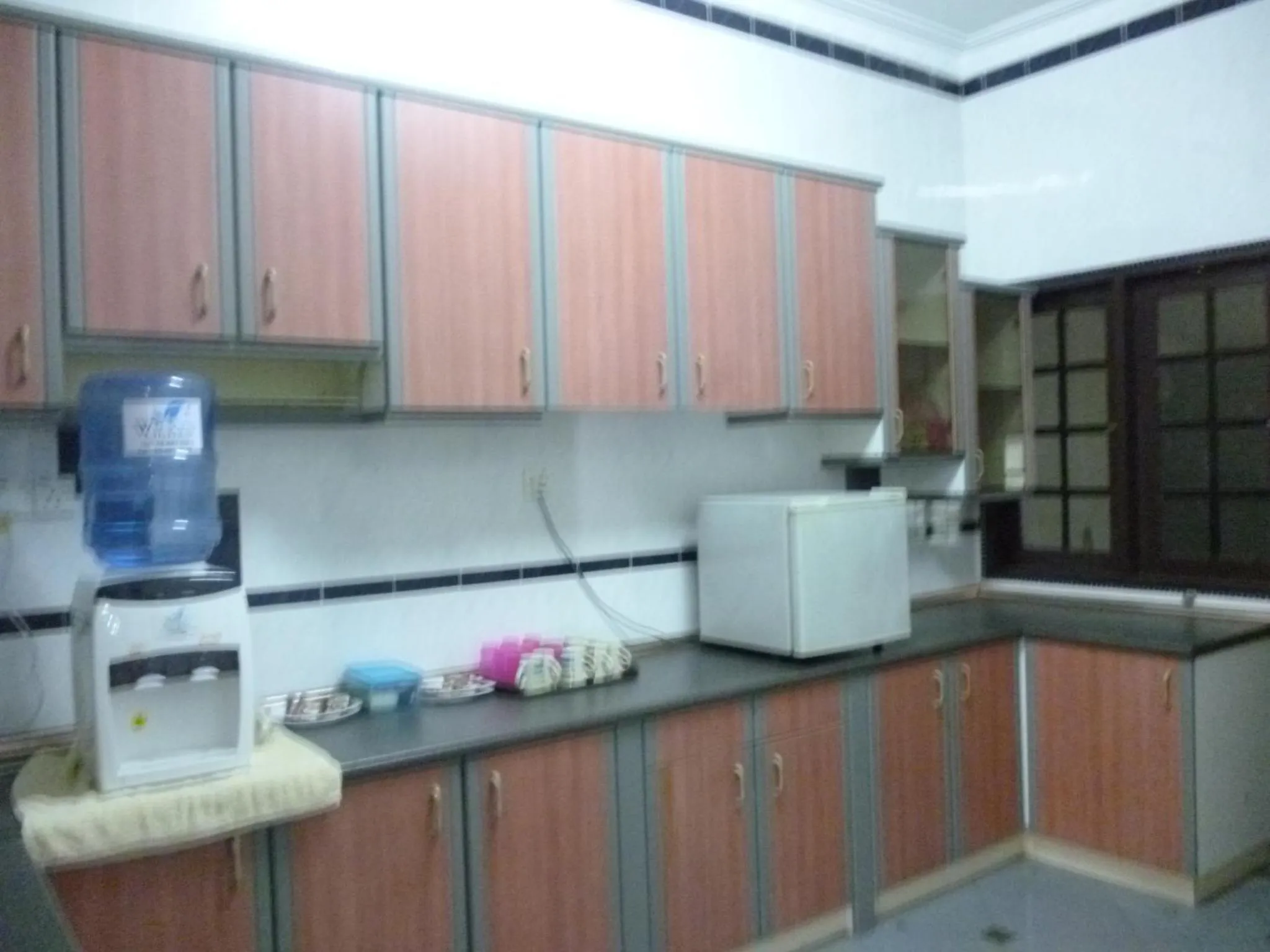 Communal kitchen in G Six Hotel