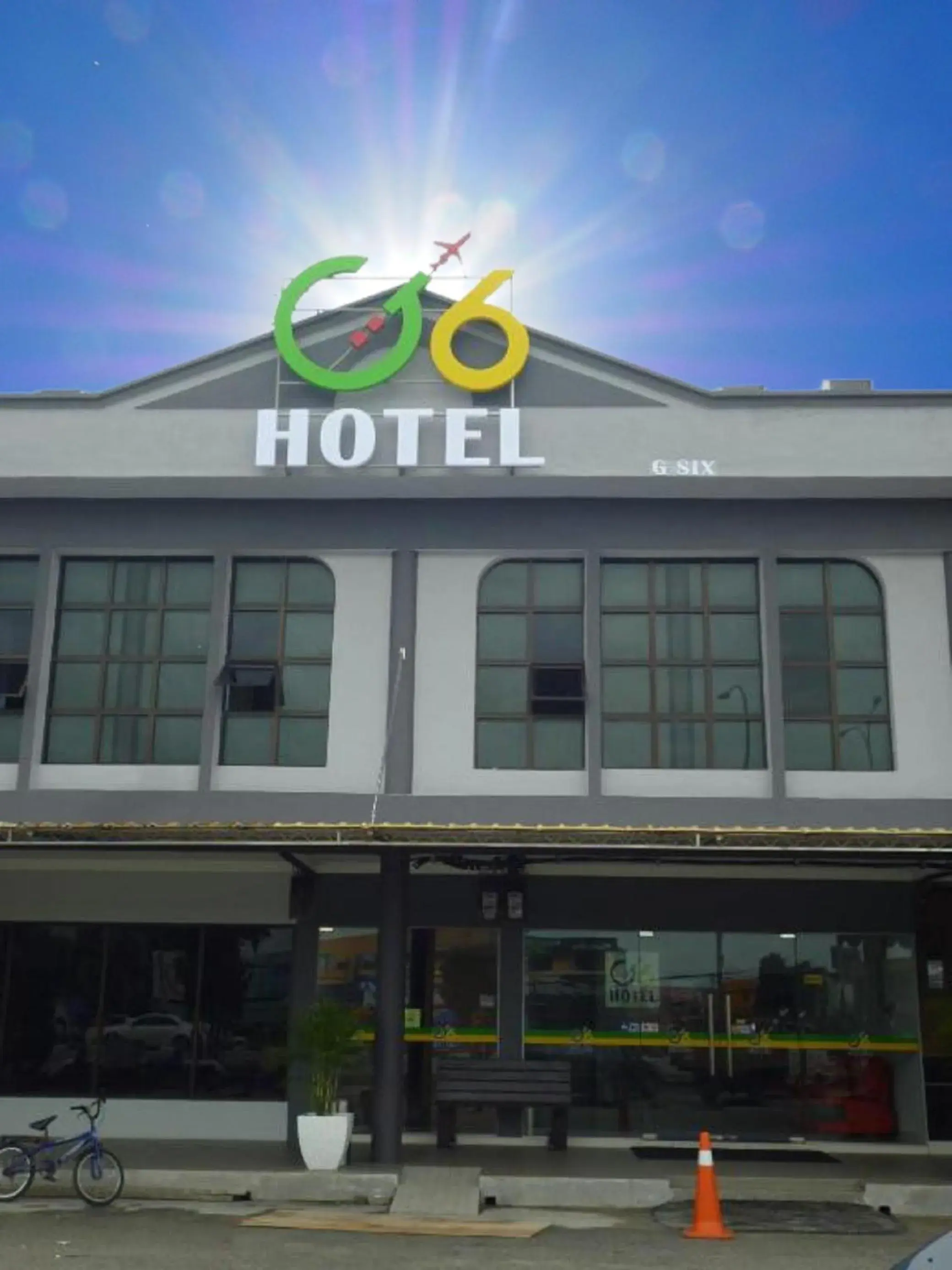 Property building in G Six Hotel Property building in G Six Hotel