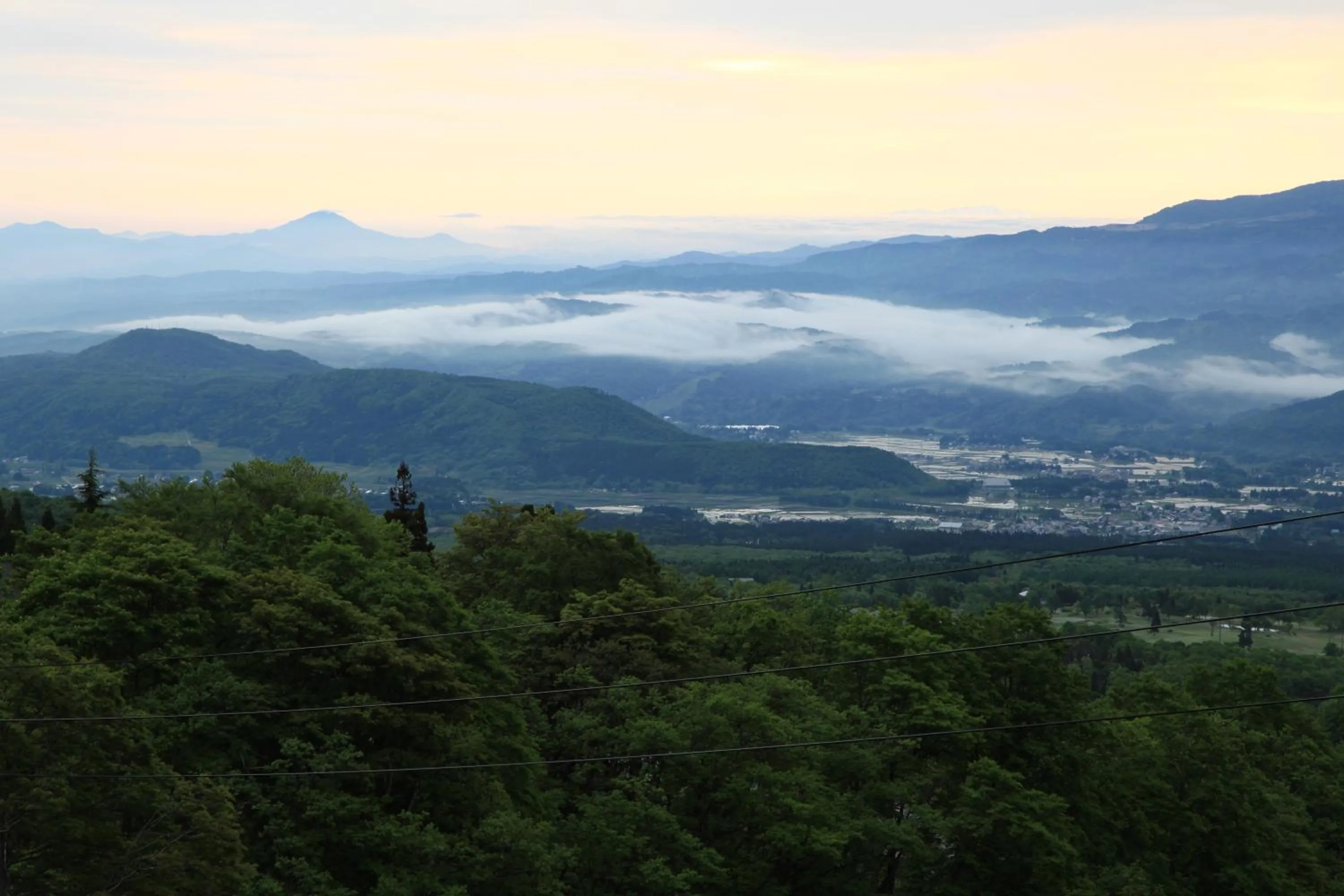 Natural landscape in Tsubame Highland Lodge燕ハイランドロッジ