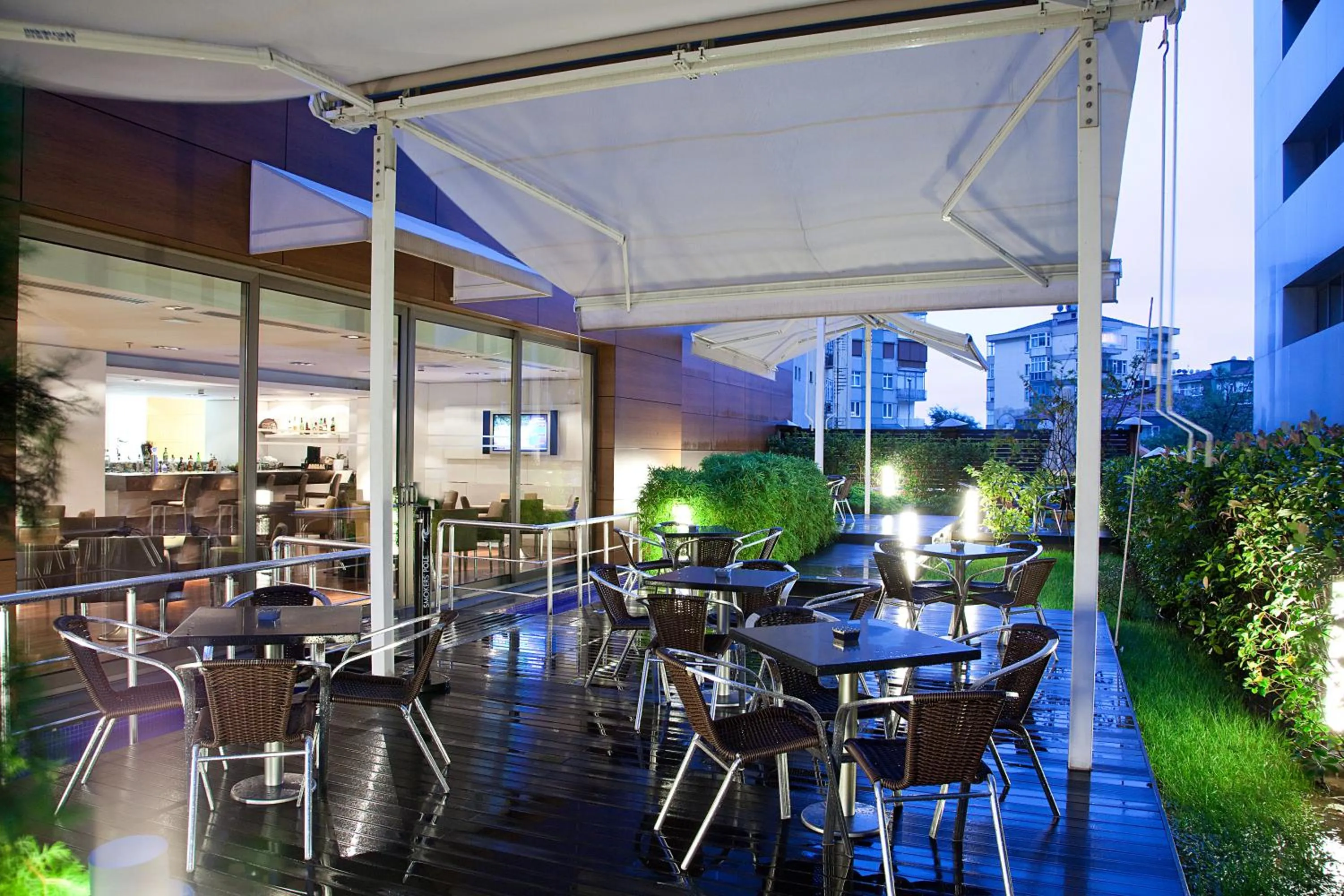 Garden in Divan Istanbul City