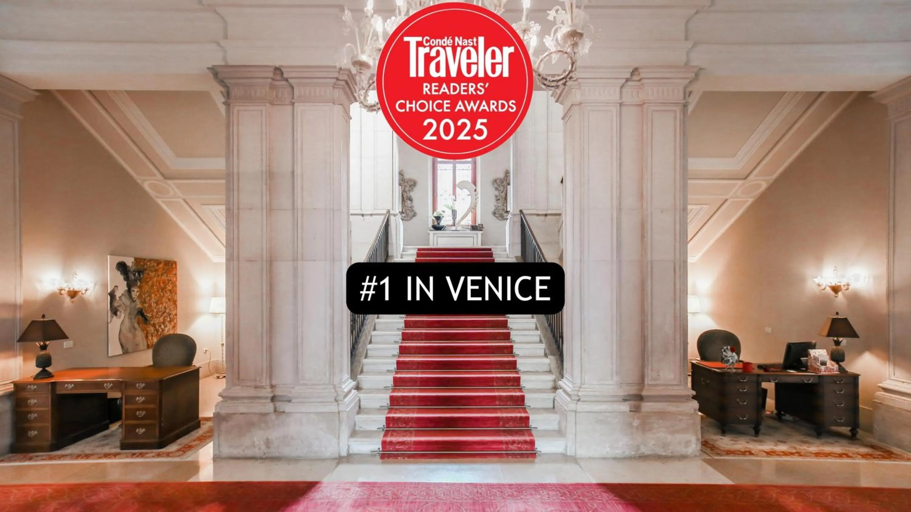 Property logo or sign in San Clemente Palace Venice