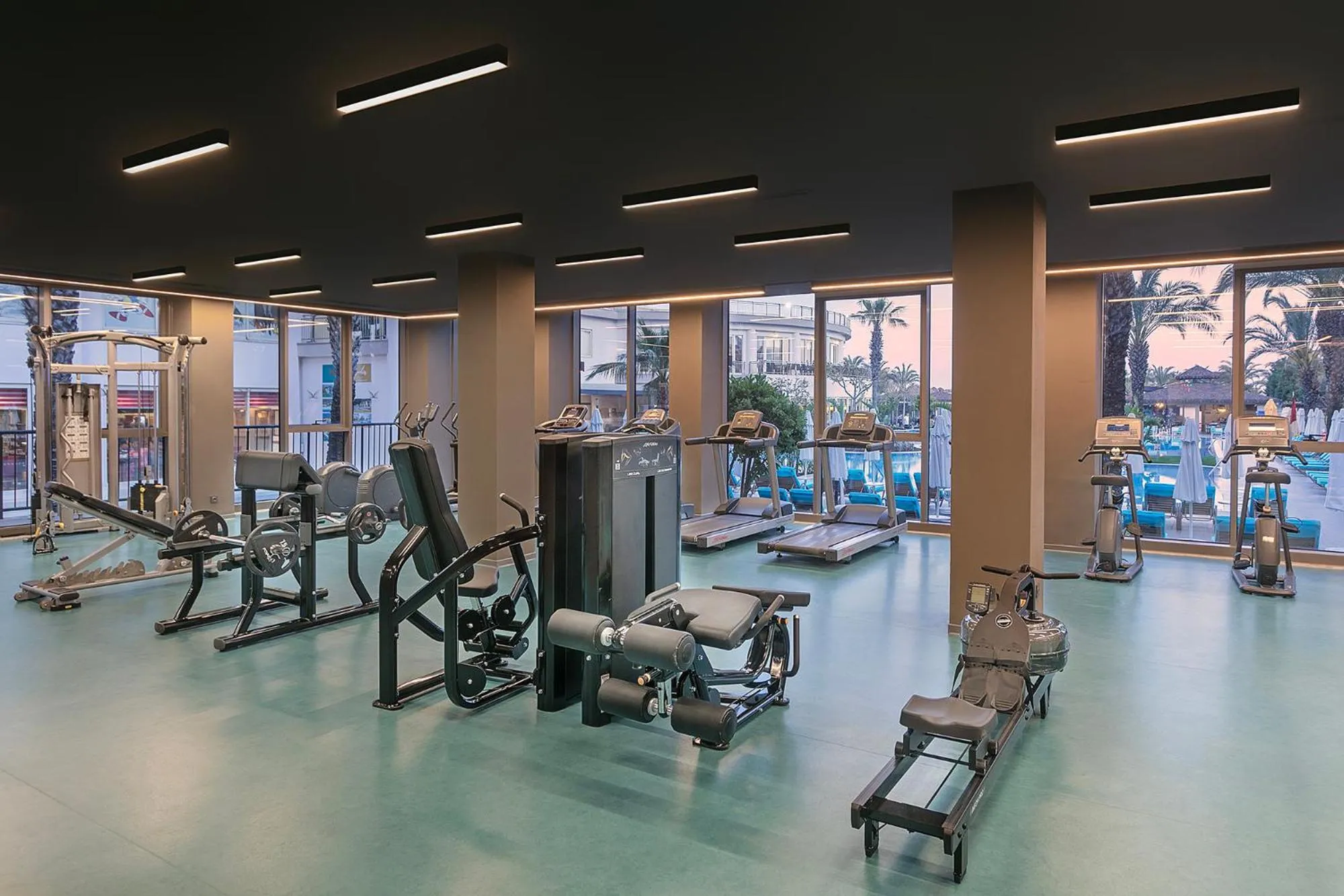 Fitness centre/facilities in Liberty Hotels Lara