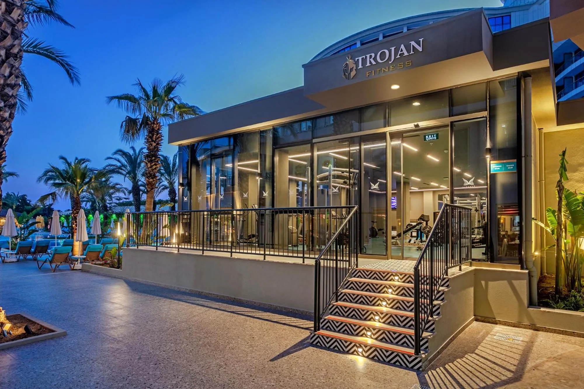 Fitness centre/facilities in Liberty Hotels Lara