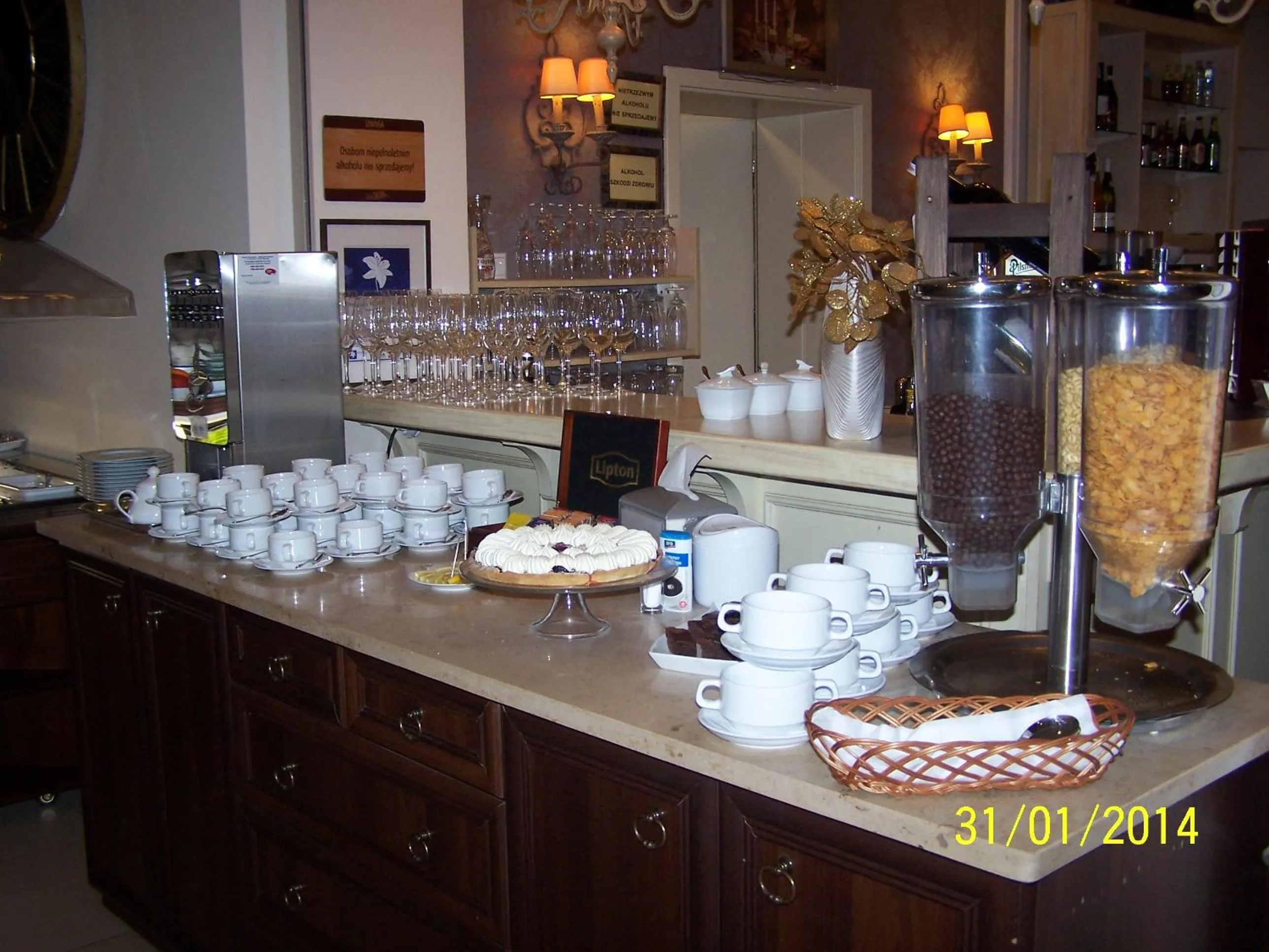 Food close-up in Hotel Szara Willa