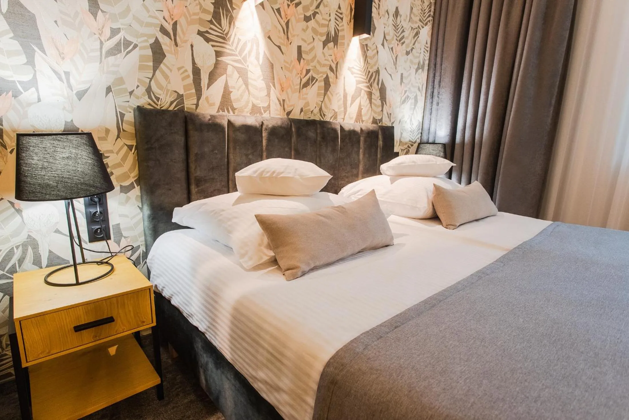 Bed in Hotel Szara Willa