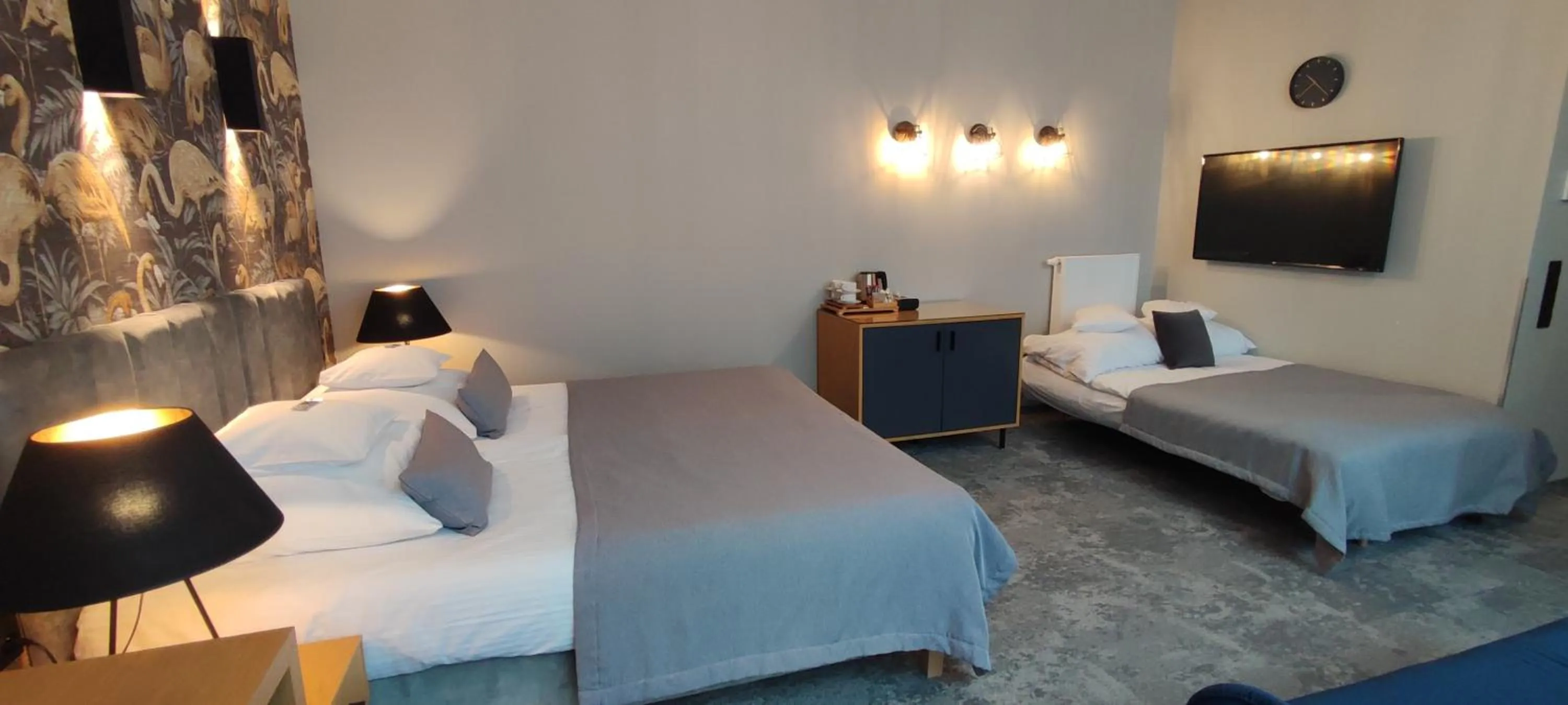 Bed in Hotel Szara Willa